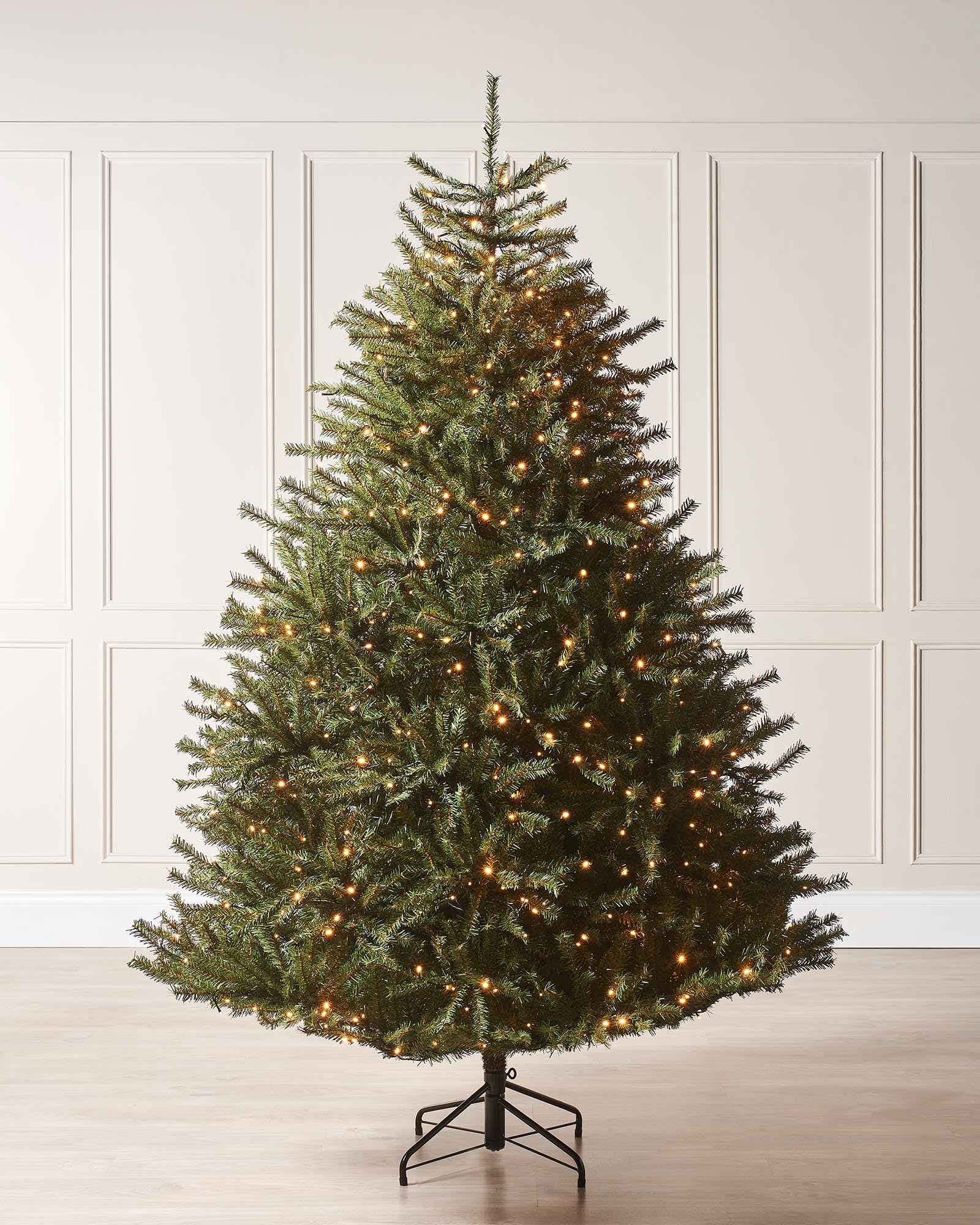 WeRChristmas Pre-Lit Foxtail Pine Christmas Tree8 Ft from B&Q