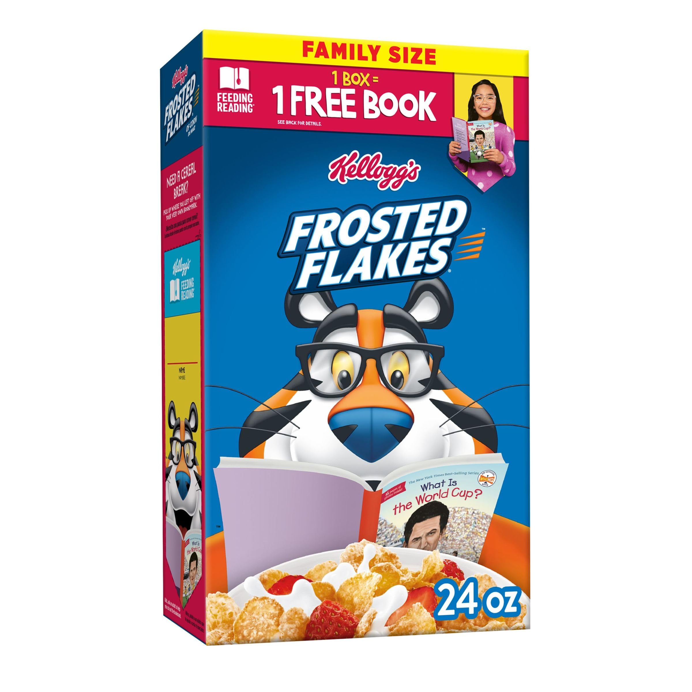 Buy Kellogg's Frosted Flakes Cold Breakfast Cereal, 8 s and Minerals
