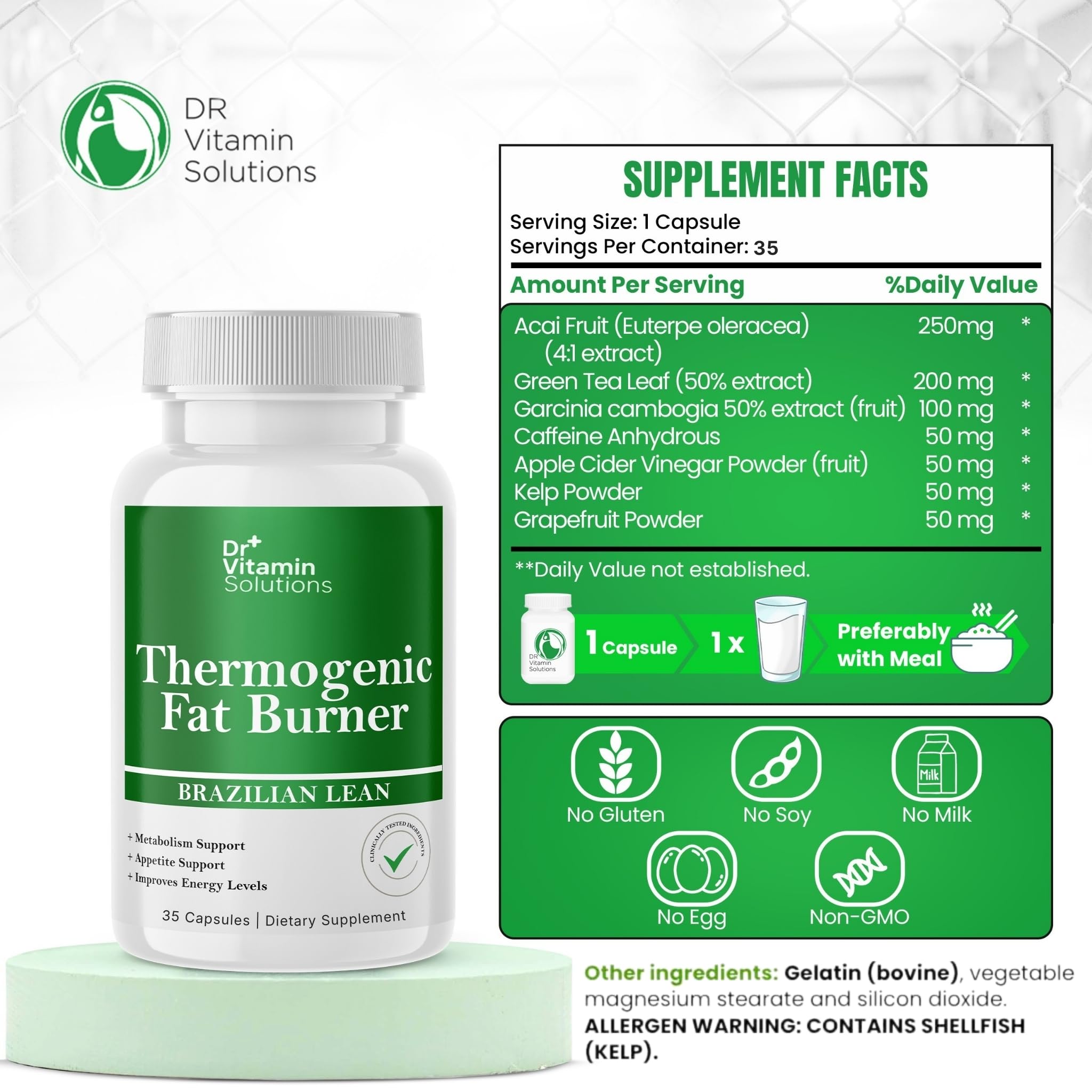 Thermogenic Fat Burner for Women and Men - Weight Loss Supplement Diet Aid — Amazon image 2