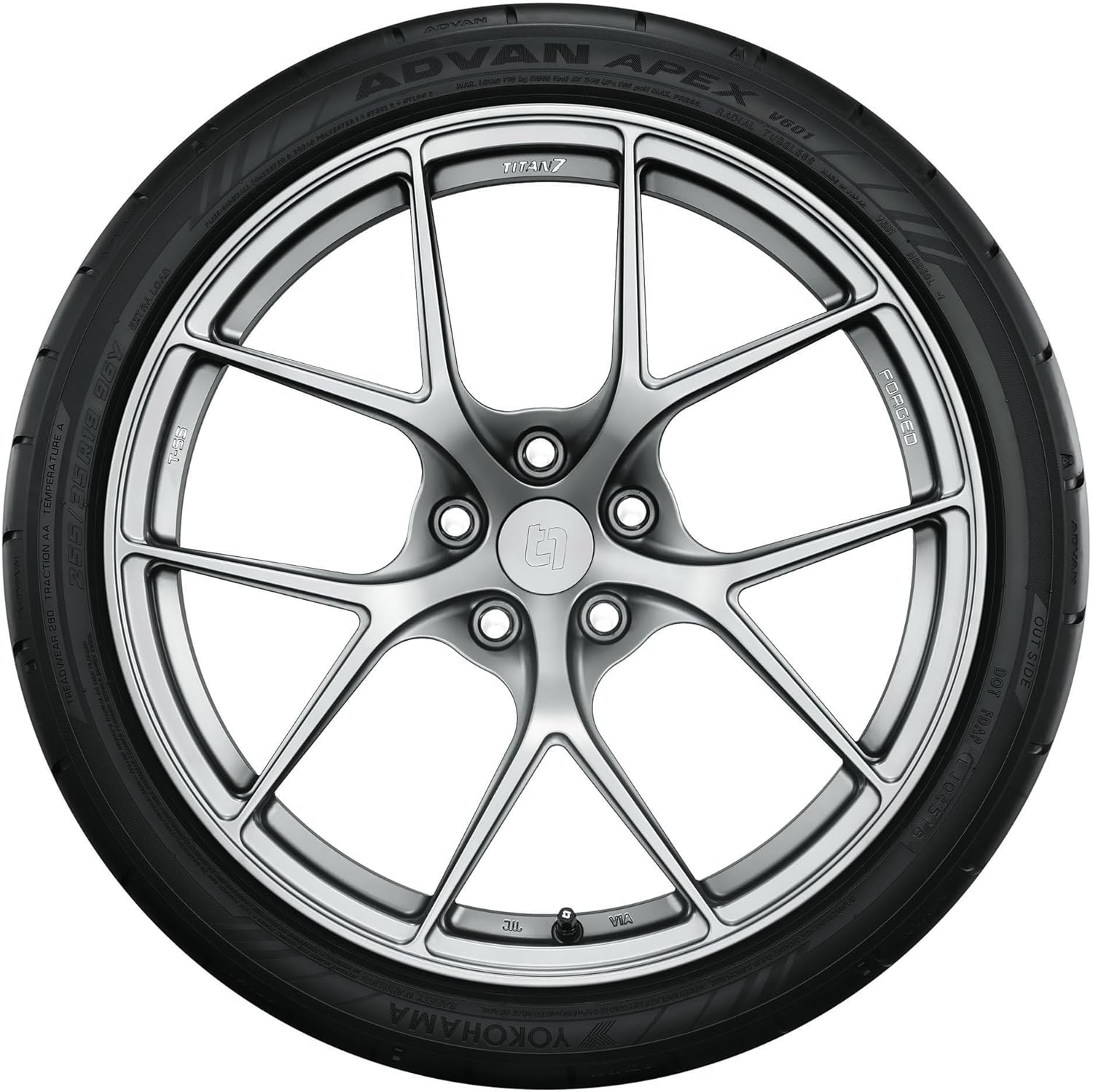 YOKOHAMA 285/35R20 104Y XL ADVAN APEX V601 BW