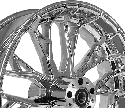 16X3.5 Raider Mag Wheel Chrome Harley Softail 2007 Above 25mm Front Wheel-WITH ABS (1-1 All Chrome-Wheel Only)