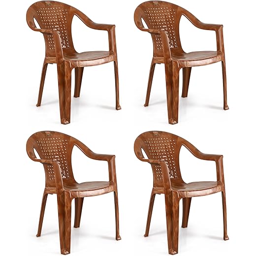 CELLO Unique Chair Set of 4, Sandalwood