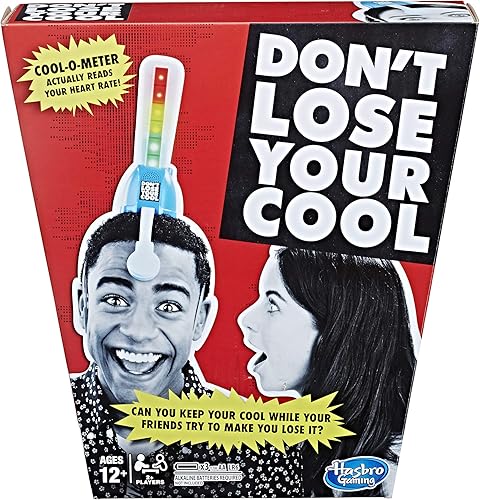 Hasbro Gaming Don't Lose Your Cool Game - Juego electrónico de fiesta para adultos a partir de 12 años