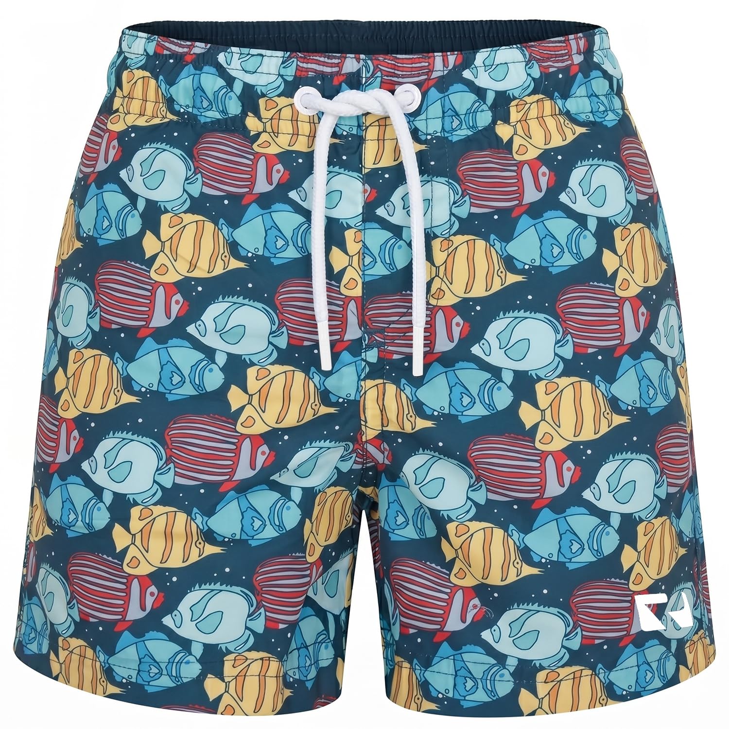 RIPT Boy's Quick Dry Uv 50 Sun Protection Peach Finish Swimming Swim Shorts Trunks (Pack of 1) — view 9