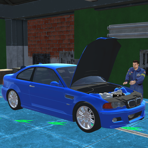 Automechaniker-Spiel & Sport Autowerkstatt-Reparaturwerkstatt-Simulator: Autoautos Hochdruckreinigung 3D-Sim