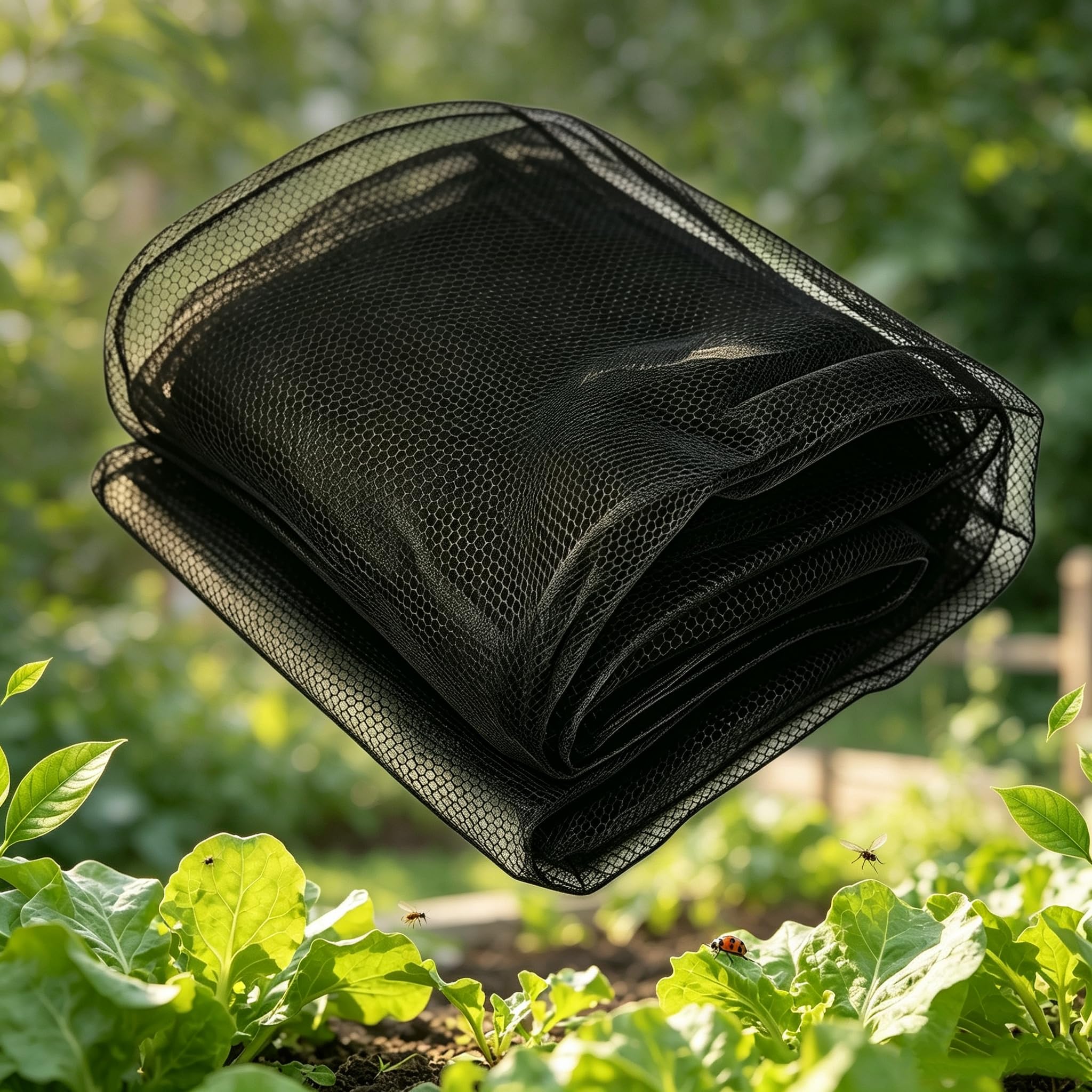 Genérico Red De Protección contra Aves 10x10 15x15m,Malla Protectora | Malla Mosquitera De Trama Fina,Red Antiinsectos Antigranizo,Para Jardines Balcones Árboles Frutales Plantas