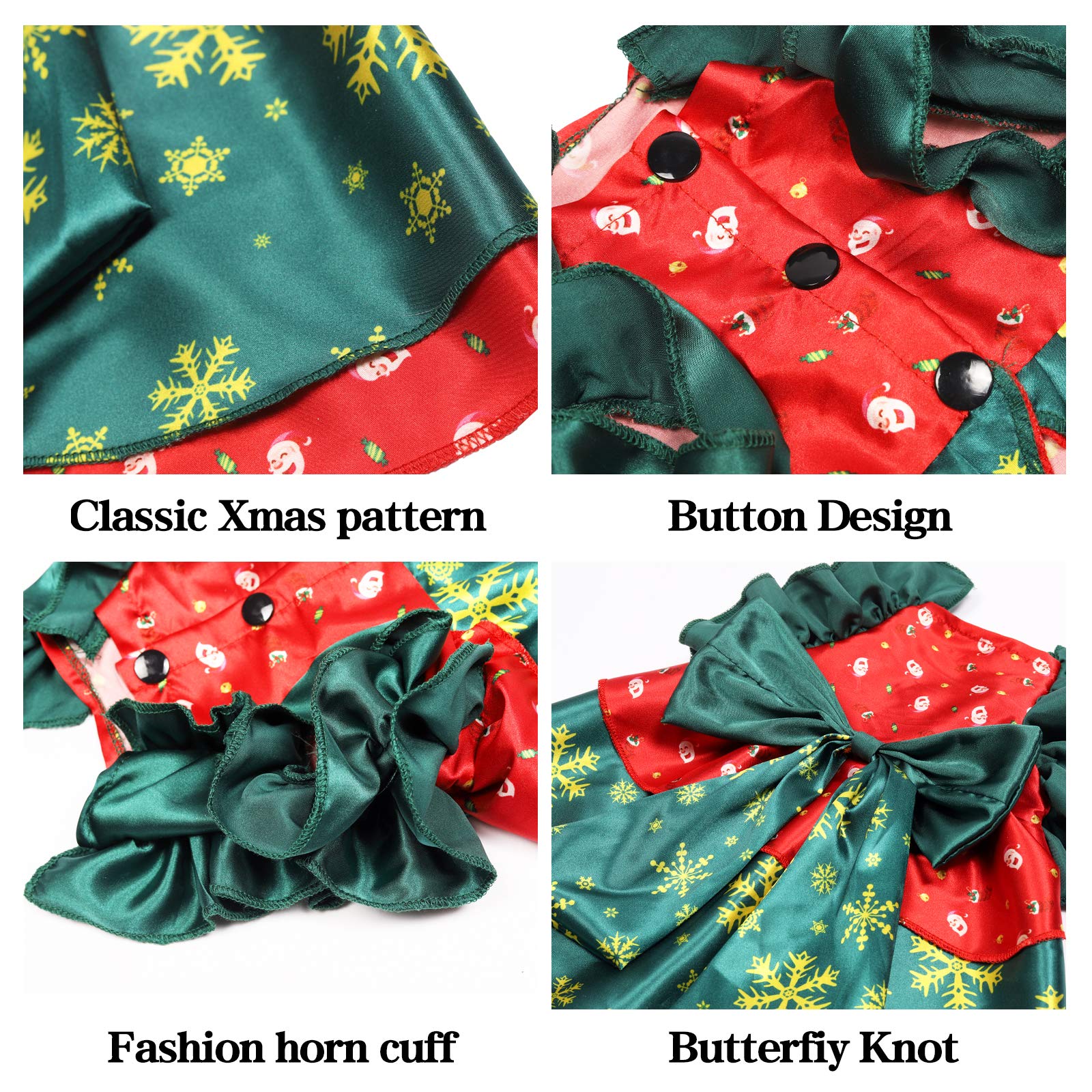 Kerst Bandana voor Kat - Feestdagen Huisdier Verkleding Kostuum - Kerst