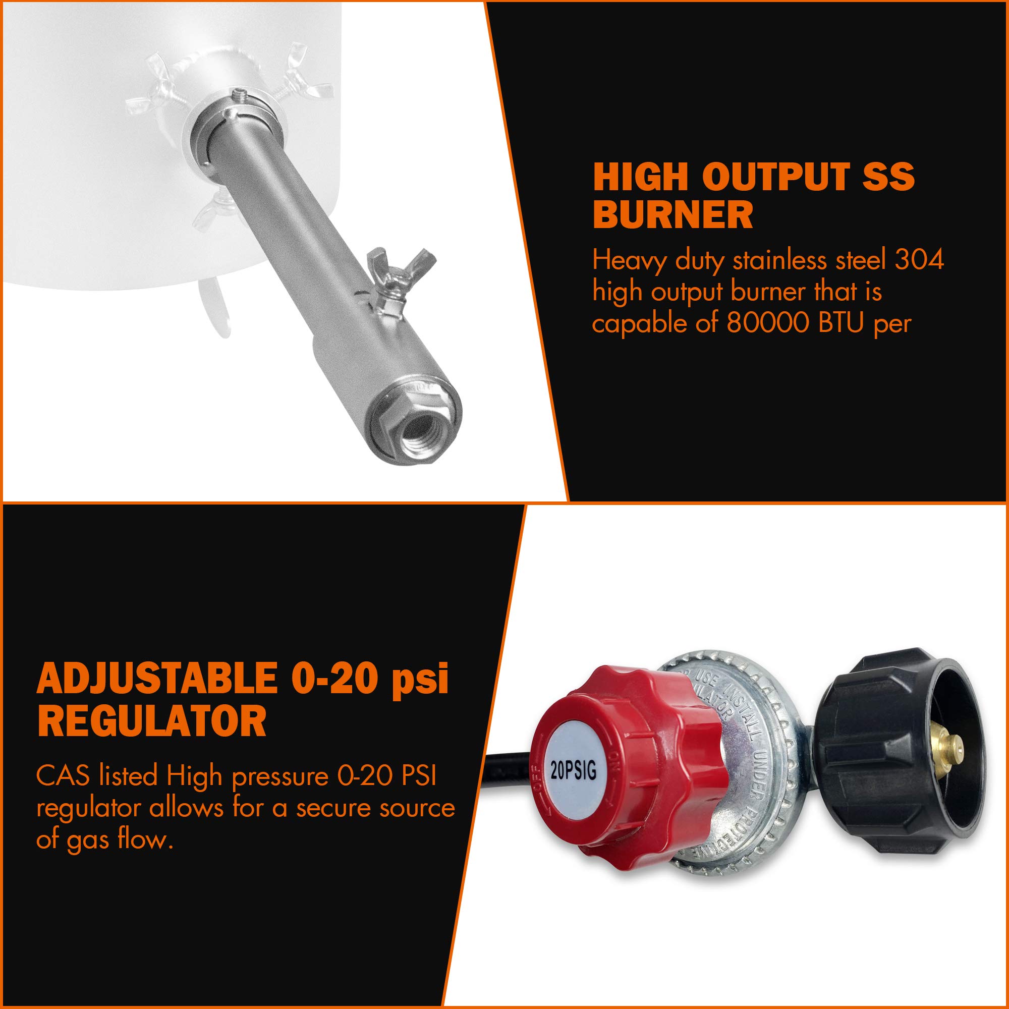 プロパン バーナー / アスファルト 高火力 ガス 炉 野焼き トーチ