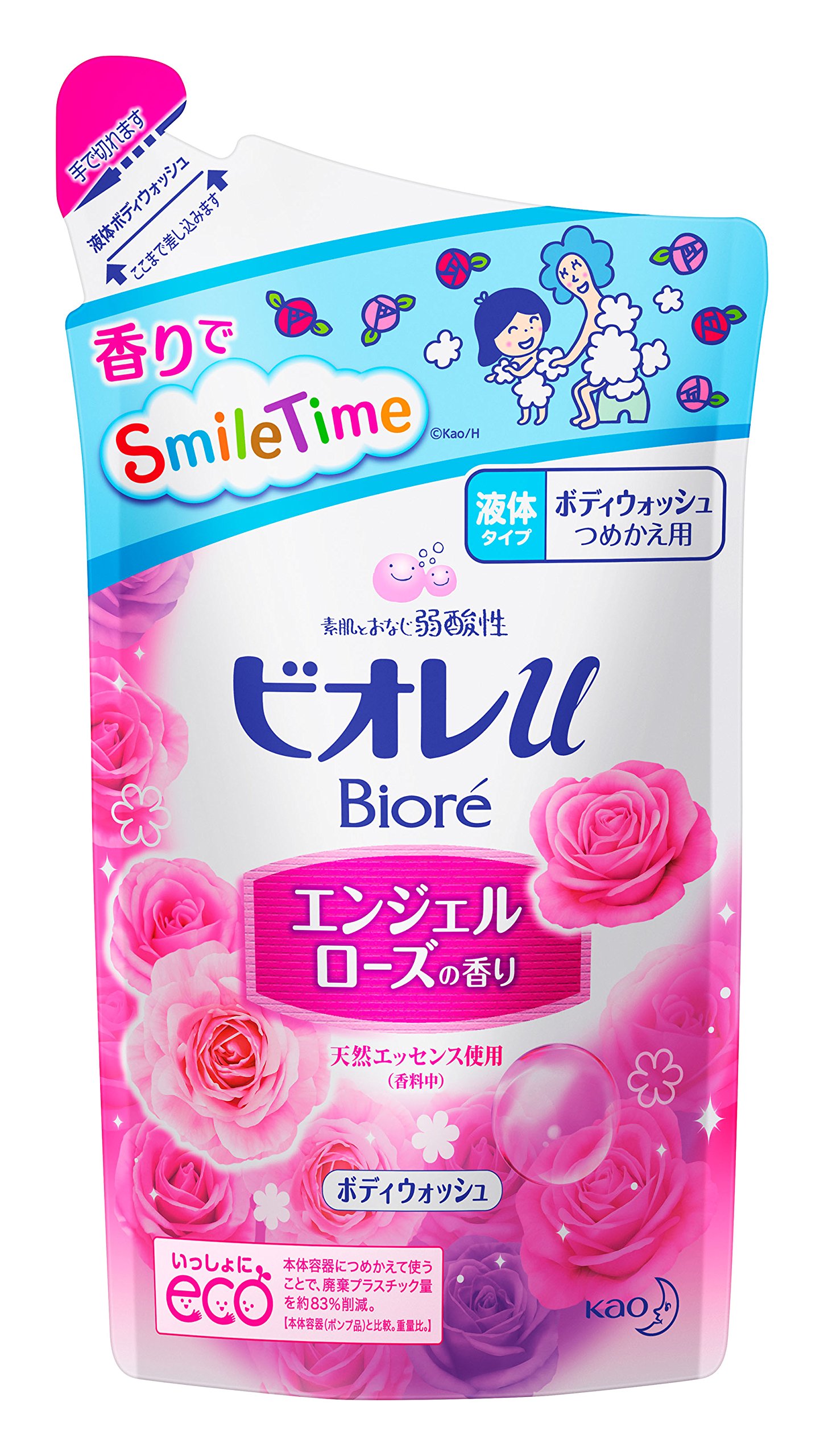 Amazon | ビオレu エンジェルローズの香り つめかえ用 380ml | ビオレ