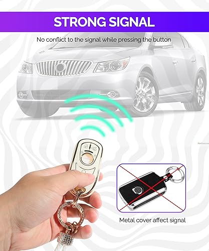 Miniatura 5 de RACOONA Funda para llave de automóvil, fundas para llaves de automóvil, carcasa con llavero, protección para llave de automóvil, protector de llave