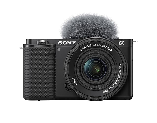 Sony ZV-E10K Systemkamera (APS-C) mit 16-50 mm f/3,5-5,6 II Power Zoom Kit-Objektiv – dreh- und schwenkbarer Bildschirm, 4K-Video, Echtzeit-Augenautofokus, leicht & ideal für Vlogger & Einsteiger - ZV-E10 + 16-50mm II - Einzeln