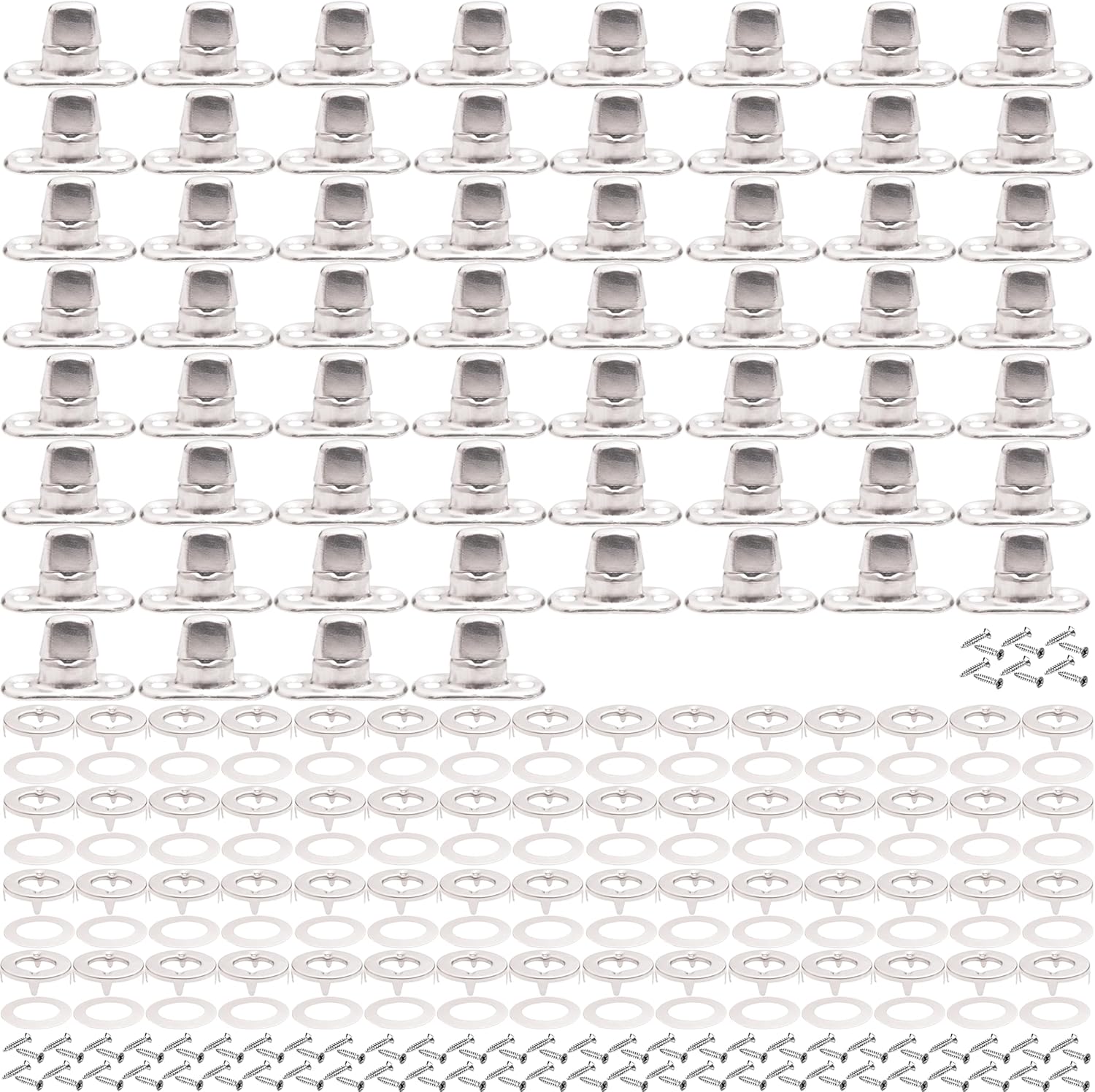 60 Sets Marine Grade Twist Lock Fasteners Marine Grade Grommet Fasteners Zinc Alloy Canvas Twist Lock Fasteners Tarp Grommet Turn Button Fasteners Eyelet and Stud for Canvas Tarps, Wood