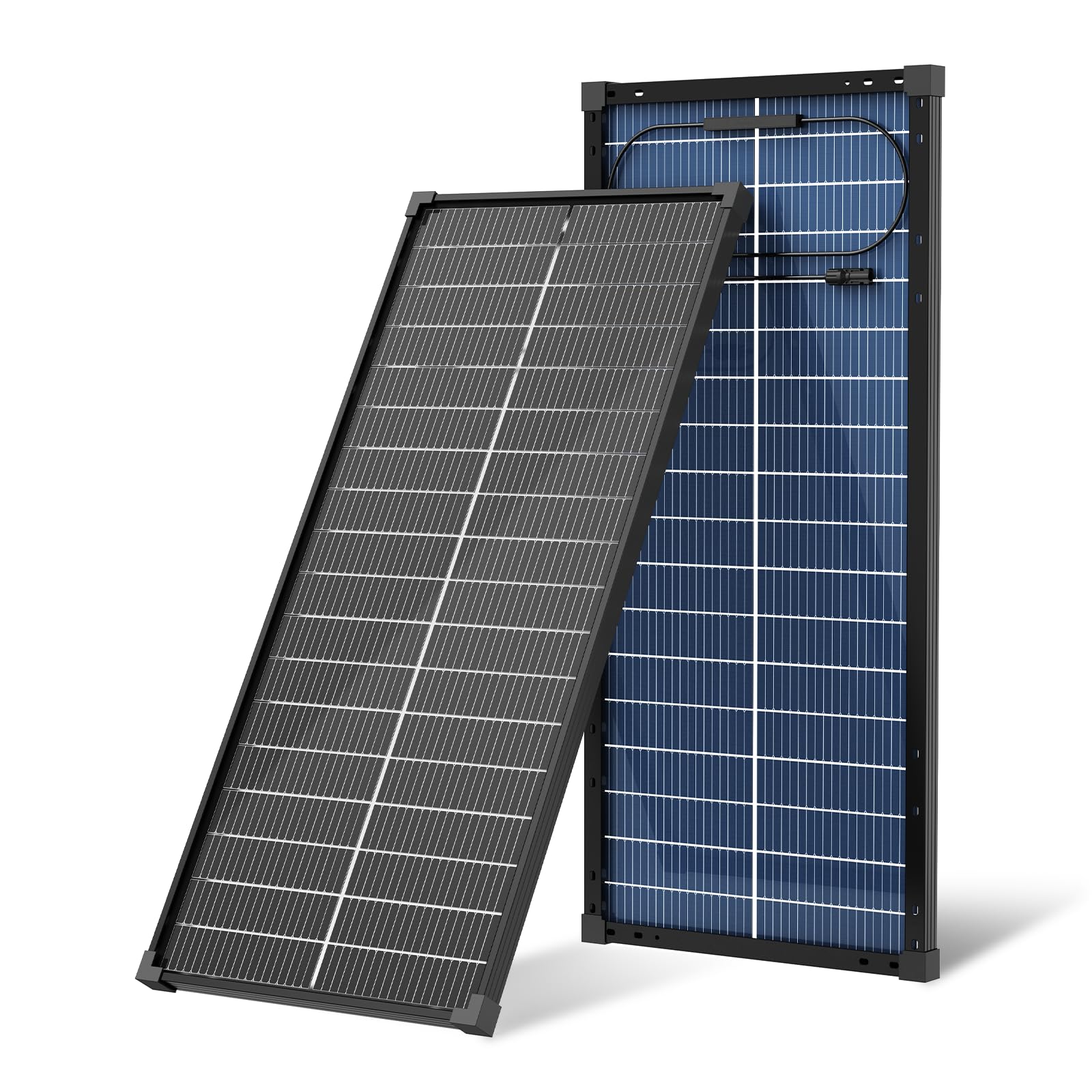 100W Bifacial Solar Panel N-Type 18BB A+ Monocrystalline IP68 Waterproof â image 1