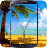 Zip to lock the screen and unzip to unlock the screen