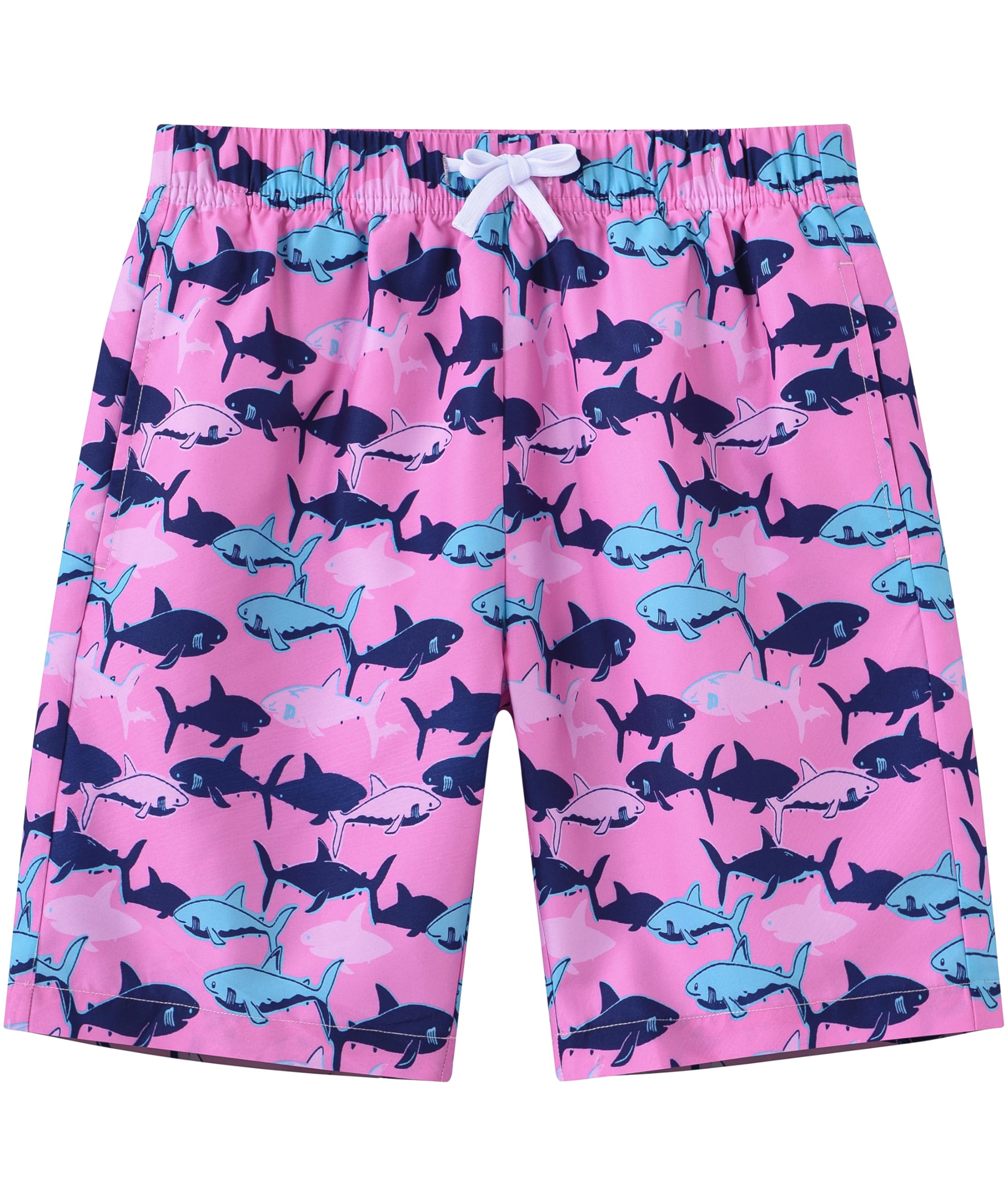 YuKaiChen Jungen Badeshorts | Kinder Badehose, Schnelltrocknend & Farbenfroh, Sommer Strand Schwimmhose mit Mesh-Futter und Tunnelzug