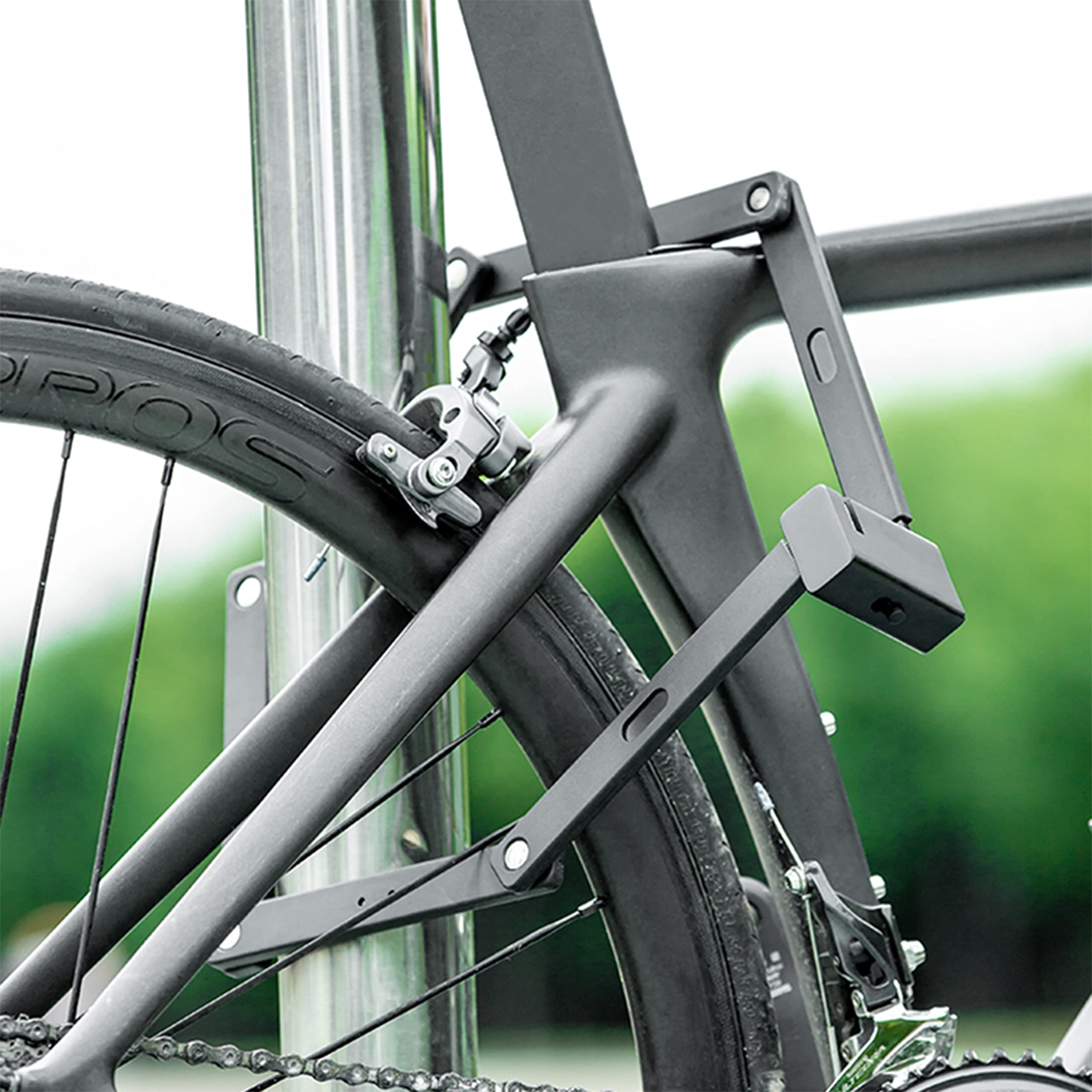SachsenRAD Fahrradschloss Faltschloss für Fahrräder - Geeignet für Mountainbike, Rennrad, BMX und E-Bike