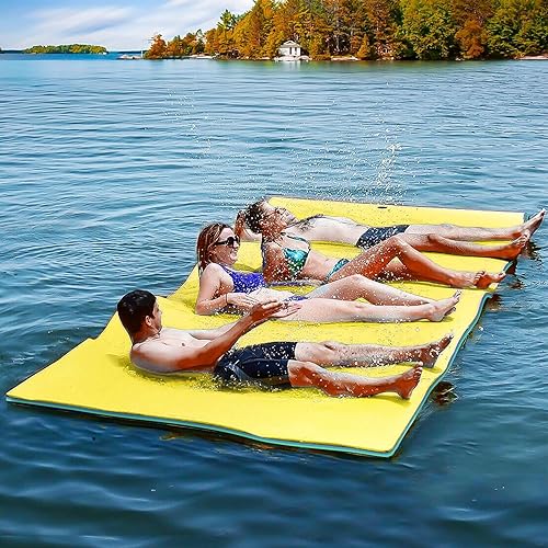 DetalleGo Tapete flotante de agua de 12 x 6 pies, espuma flotante de agua gigante para flotadores de lago, almohadilla flotante de lirio para disponible en Yaxa Colombia