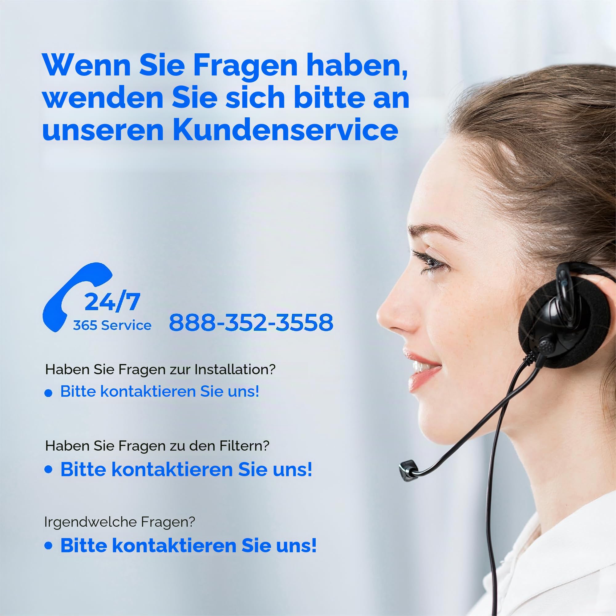 Waterdrop WD-G3P600-RO Filter, NSF-zertifiziert, Ersatz für WD-G3P600 Umkehrosmoseanlage, 2 Jahre Lebensdauer