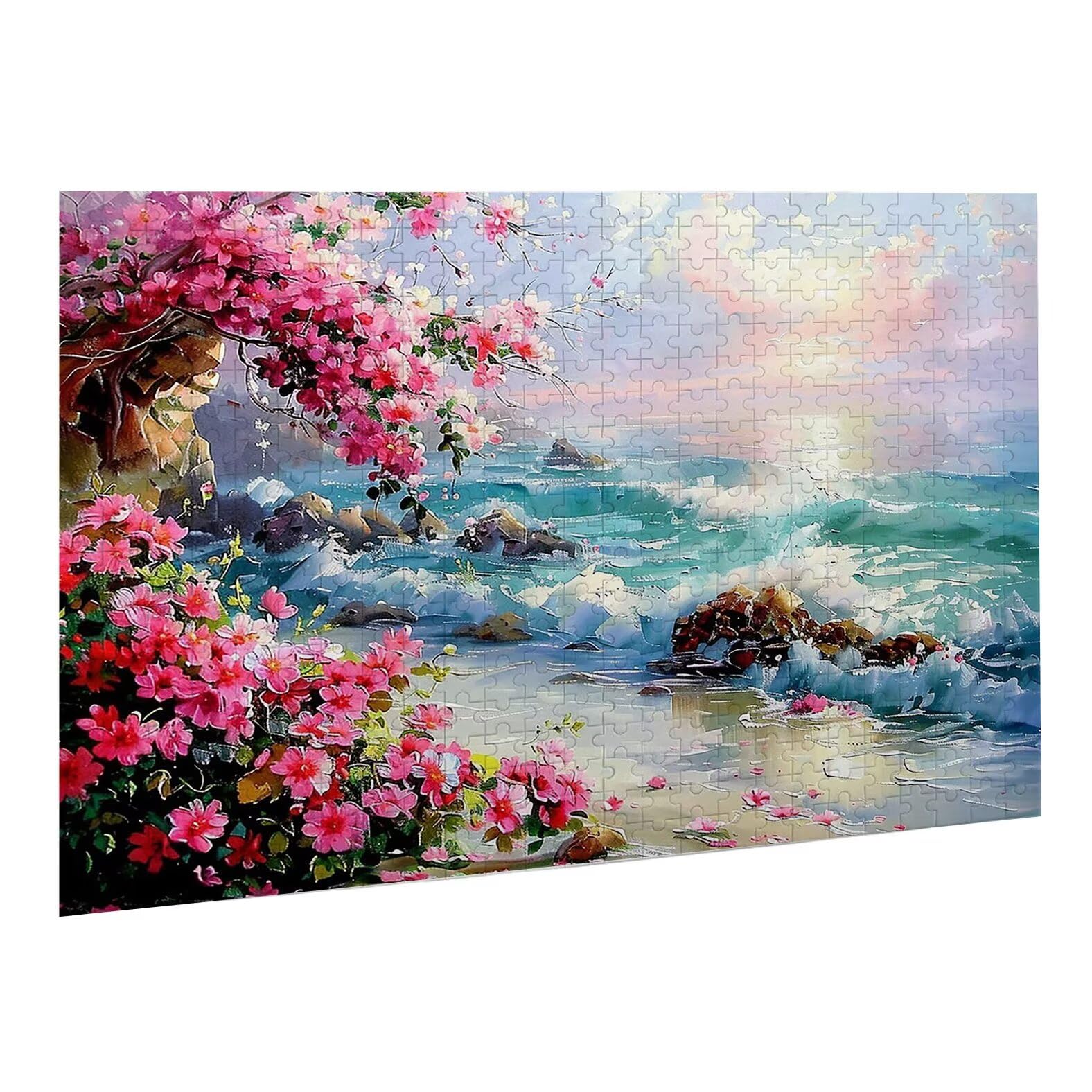 Jigsaw Puzzle, 6000 Pezzi Puzzle Classici, Oceano Puzzle Rilassamento Intelligence, Mpossibile Difficile Puzzles impegnativo per adulti Puzzles per Gioco Familiare, Regalo per Amore Amico Fiore K0F193