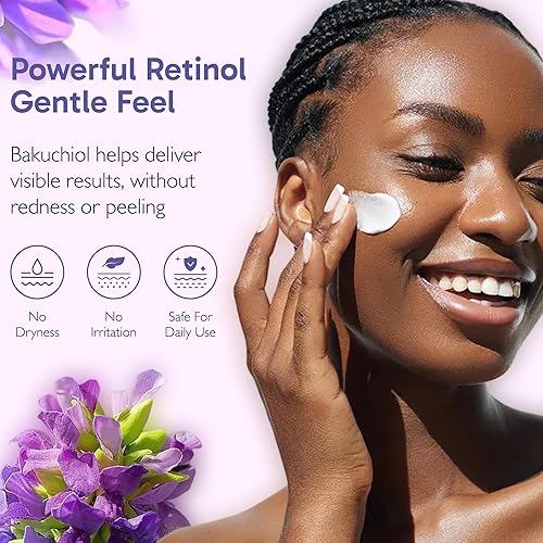 Miniatura 3 de Qaana Lujosa crema hidratante facial con retinol, colágeno y ácido hialurónico, crema antienvejecimiento para mujeres y hombres con colágeno y
