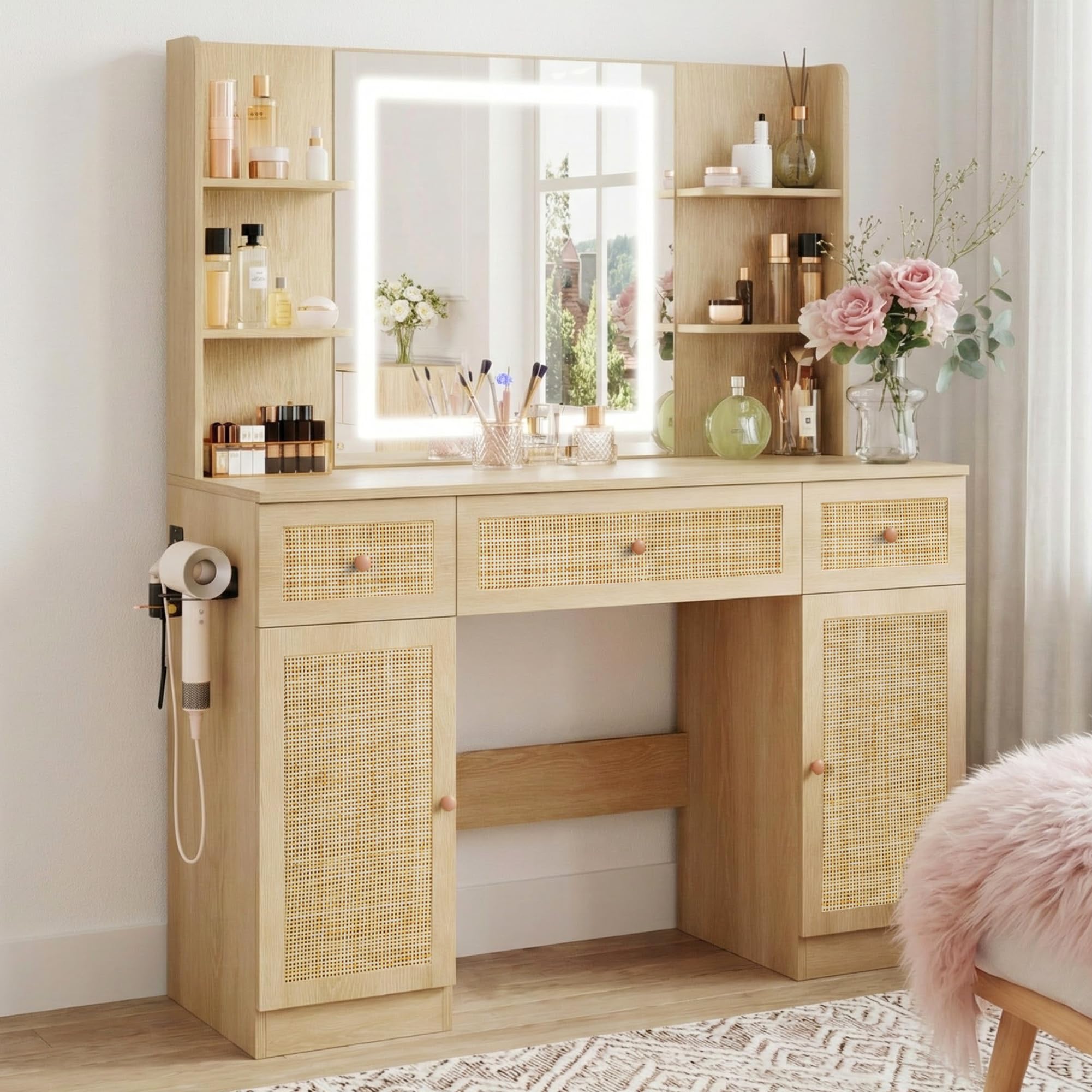 boho style dressing table Yechen 43