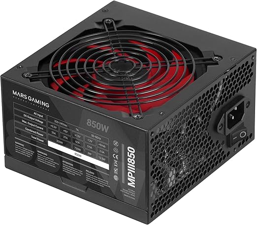 MSI MAG A850GL PCIE5 White Alimentation, 850W, 80 Plus Gold, Entièrement modulaire, ATX 3.0 MSI MAG A850GL PCIE5 White Alimentation, 850W, 80 Plus Gold, Entièrement modulaire, ATX 3.0