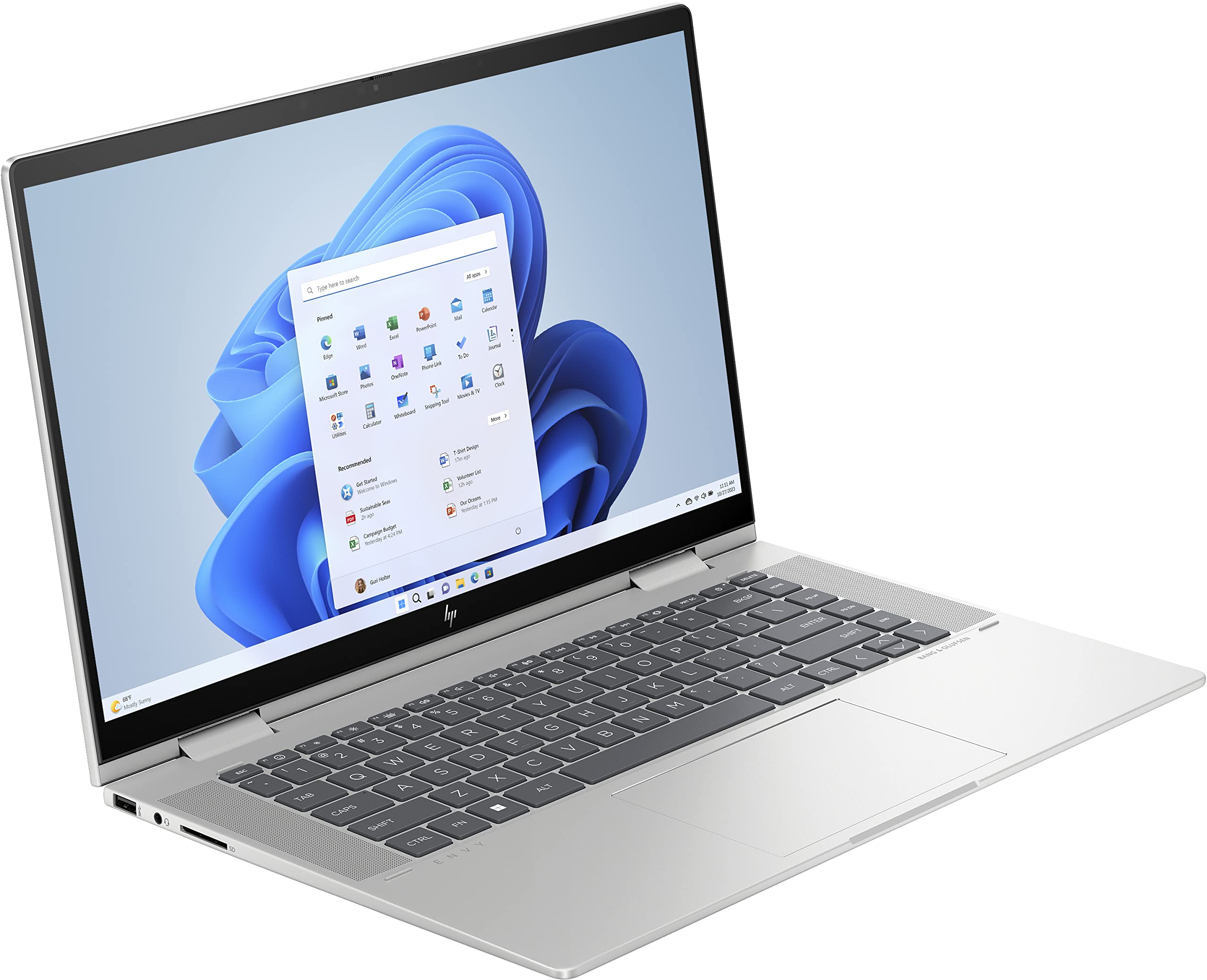 HP ENVY x360 2-in-1 Laptop 15.6 Inch Touchscreen FHD Intel Core i7