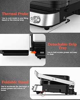 Sandwich man購入9000 Amazon.com: Panini Press Grill Sandwich Maker with Removable