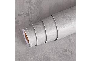 Livelynine Dark Grey Peel and Stick Wallpaper