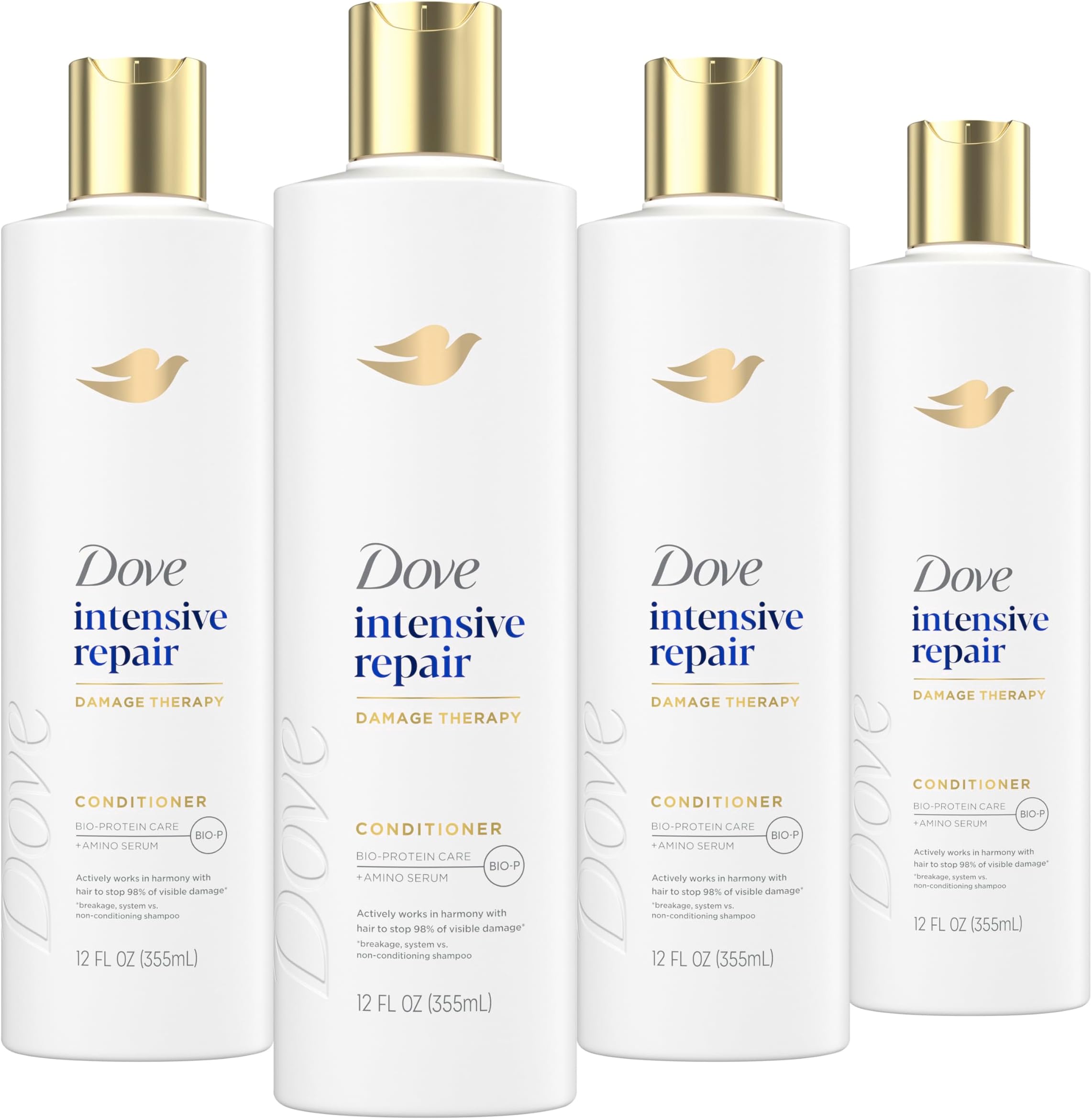 Nutritive Solutions for Dry Hair, Intensive Repair, Deep Conditioner, 12 Fl Oz (Pack of 4)