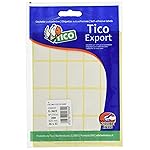 TICO Sheets with Adhesive Tag - White (Pack of 10)