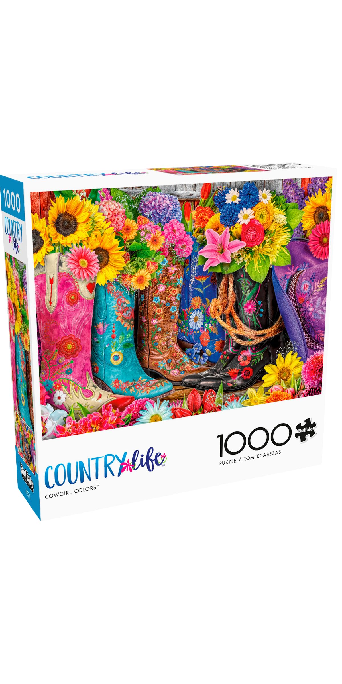 Buffalo Games - Cowgirl Colors - 1000 Piece Jigsaw Puzzle