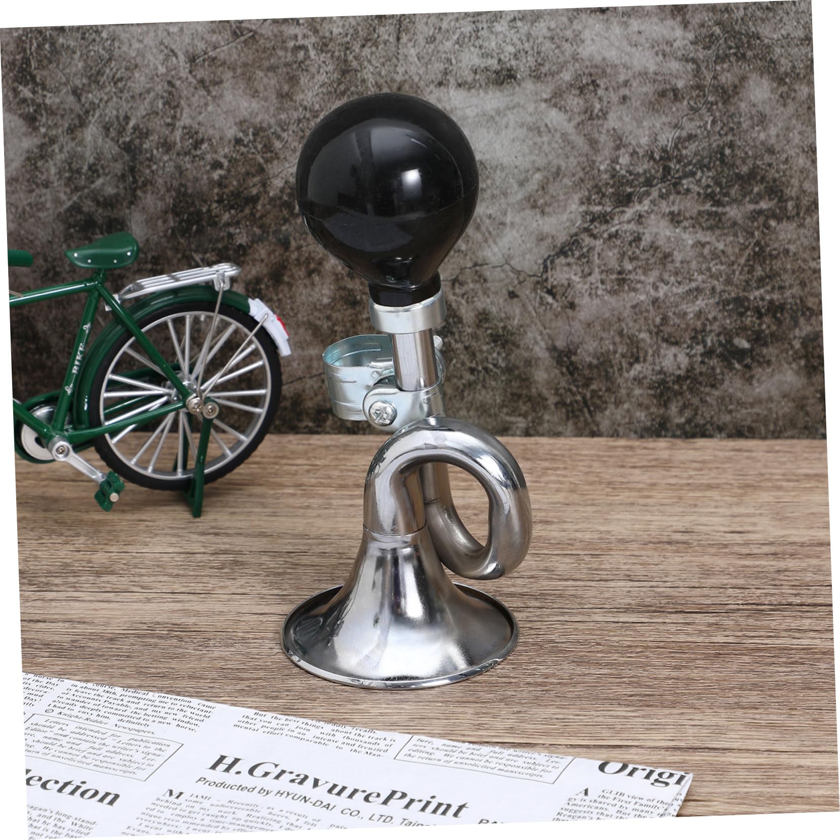 BESTonZON Sonnette de vélo klaxon Fort pour vélo Sonnette vélo klaxon de clairon de vélo Corne de vélo Bruyant Sonnerie de vélo Cloches de vélo Corne de vélo électrique Fort