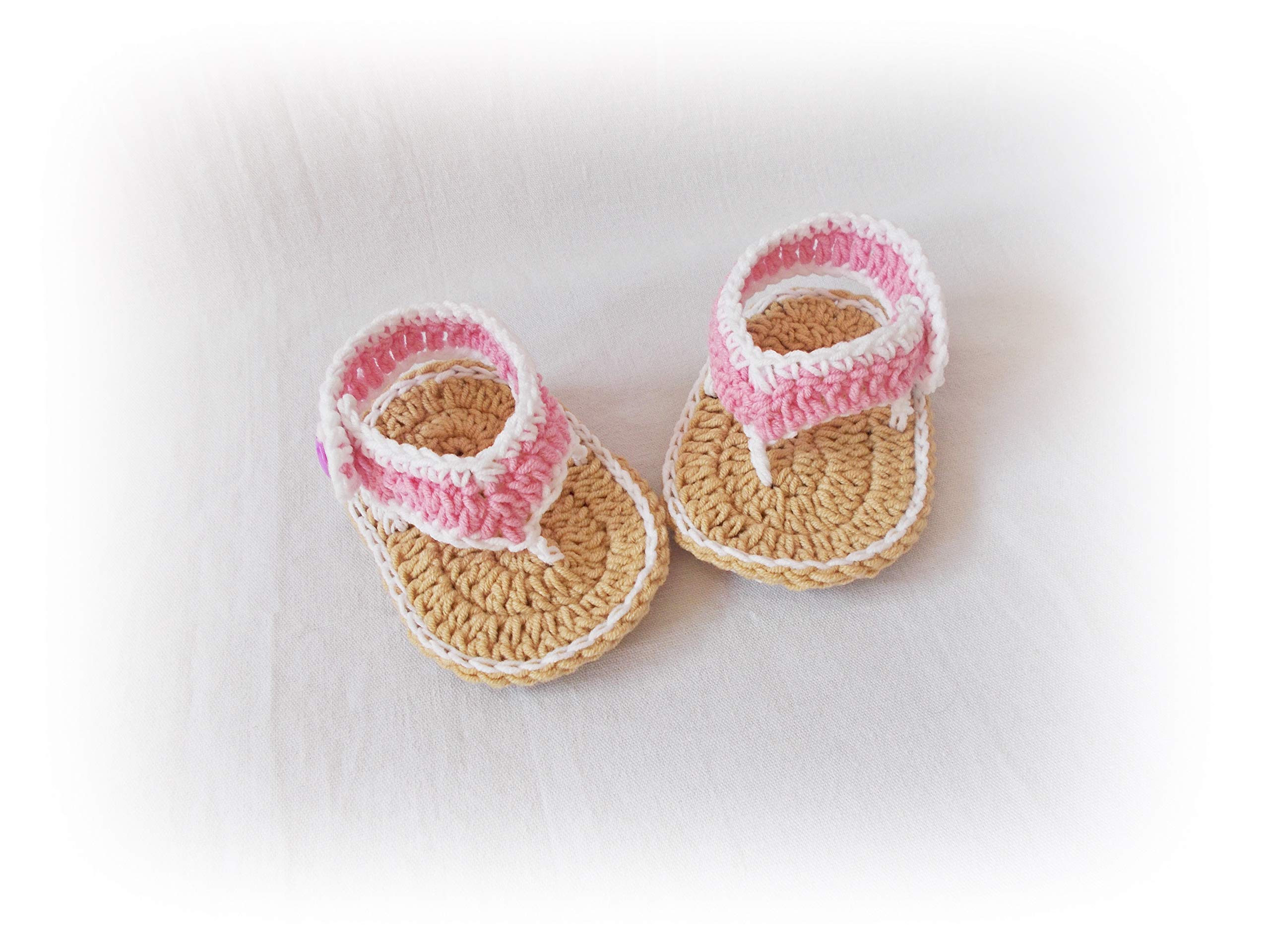 Crochet Baby Flip Flops Baby Sandals