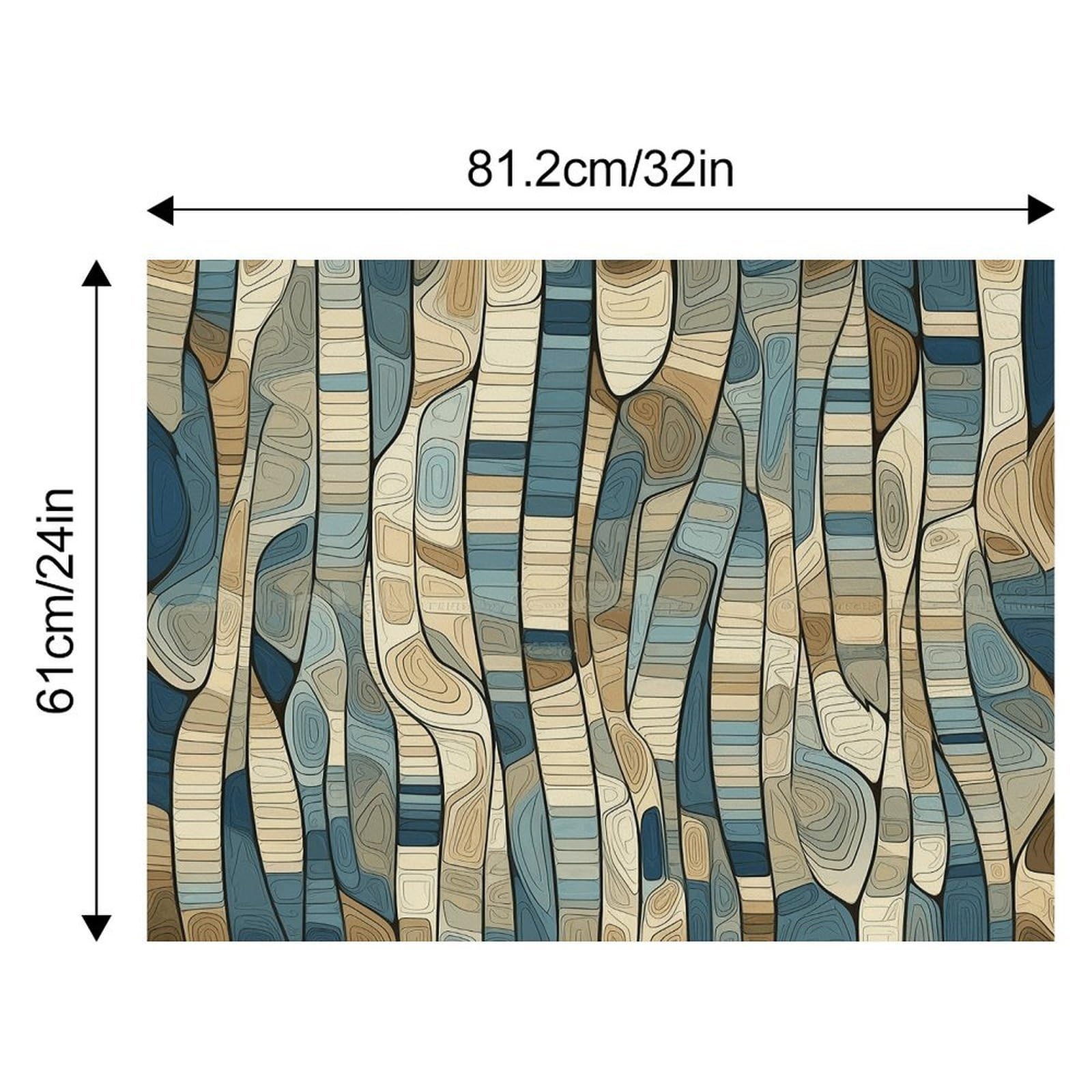 Tapis de nourriture pour chat - Tapis d'alimentation antidérapant - Facile à nettoyer pour la nourriture et l'eau - 61 x 81,3 cm