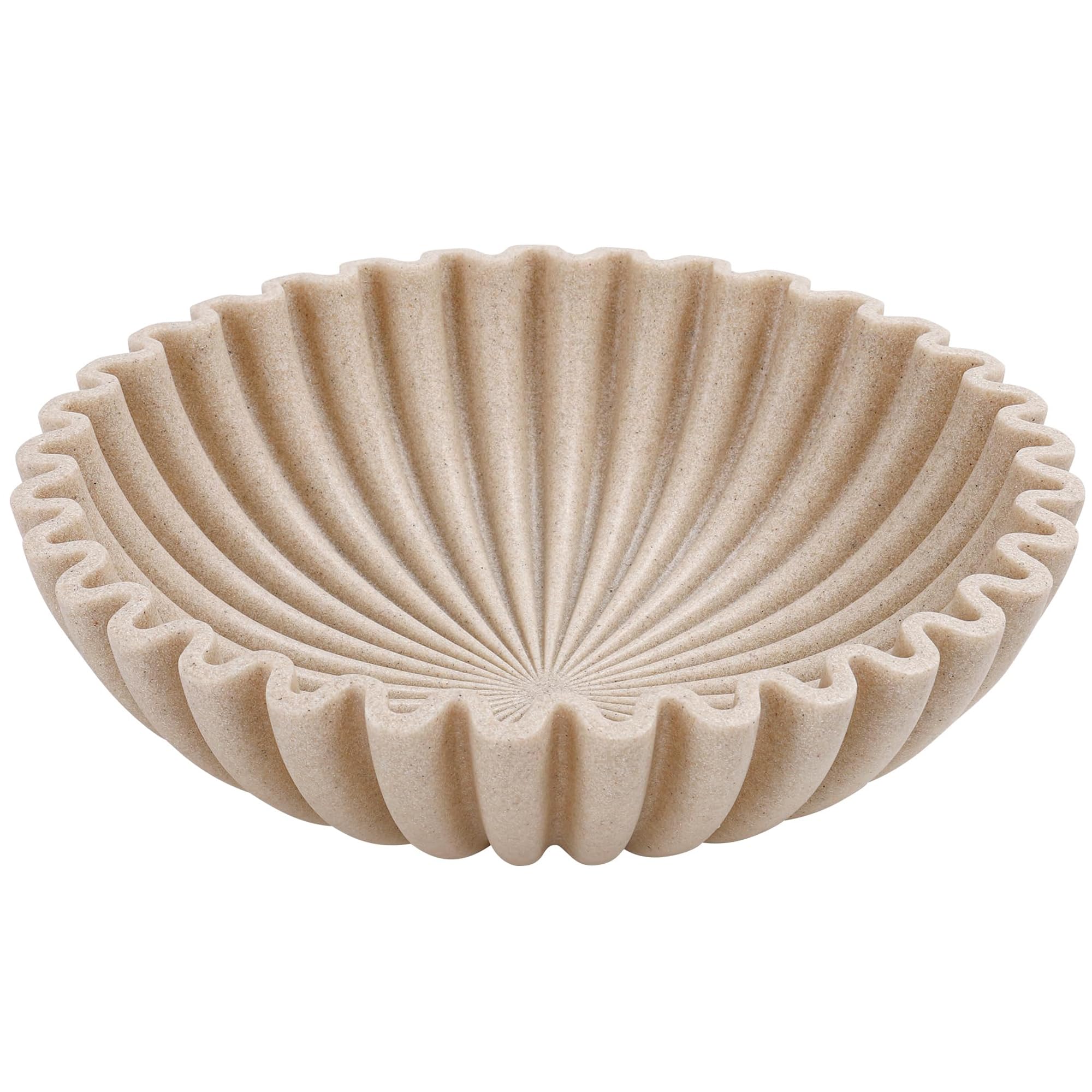 YMXYJM Ruffle Decor Bowl