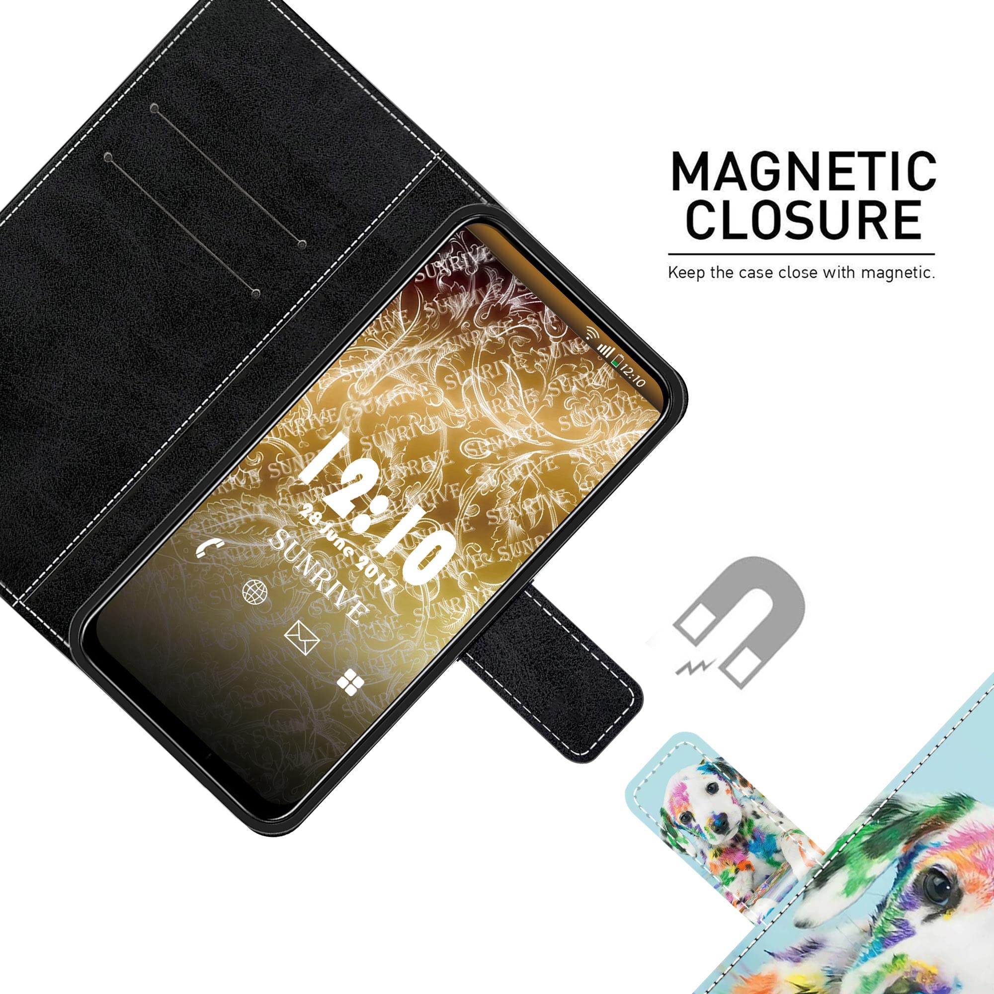 Custodia Portafoglio in Pelle PU Compatibile con Doogee