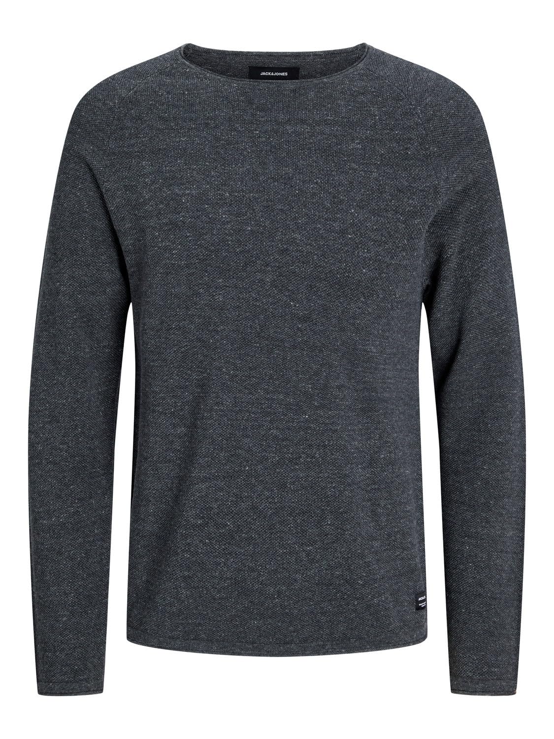 Jack & Jones Gris Round Neck Sweater Hill