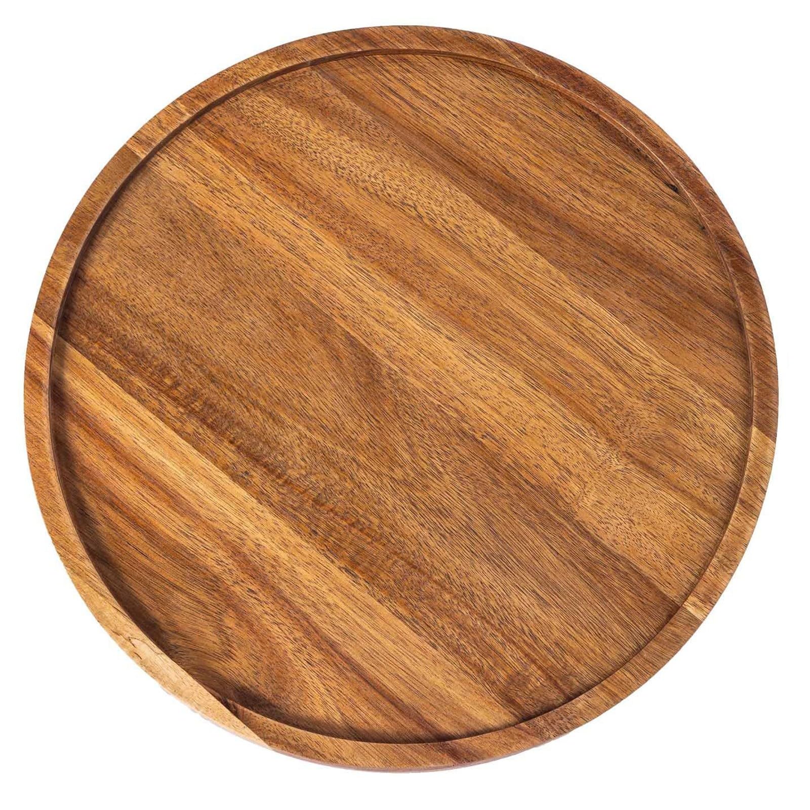 Stylish Large Wooden Platter for Serving Food and Displaying Tea Set Practical and Spacious Storage Tray Wooden Serving Tray