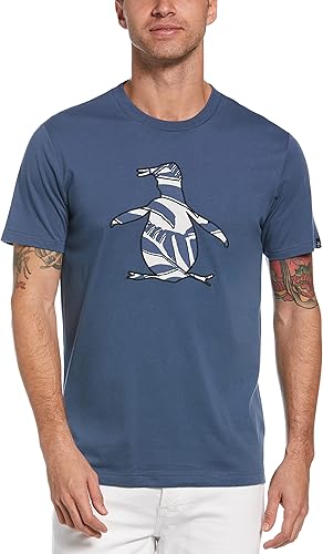 Original Penguin Men's Leaf Fill Pete Tee Shirt