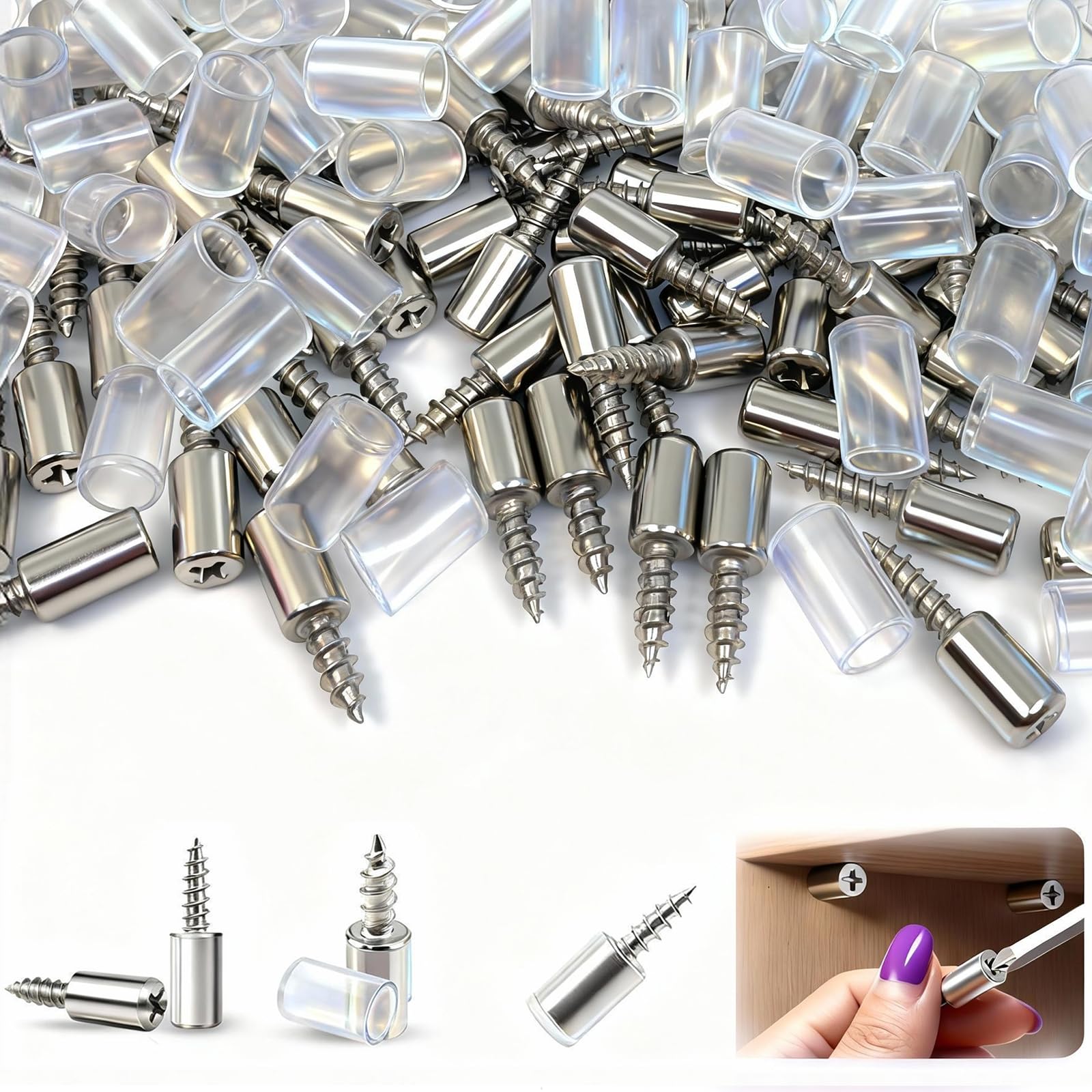 150PCS-Shelf Support Pegs with Non-Slip Sleeve-image-25
