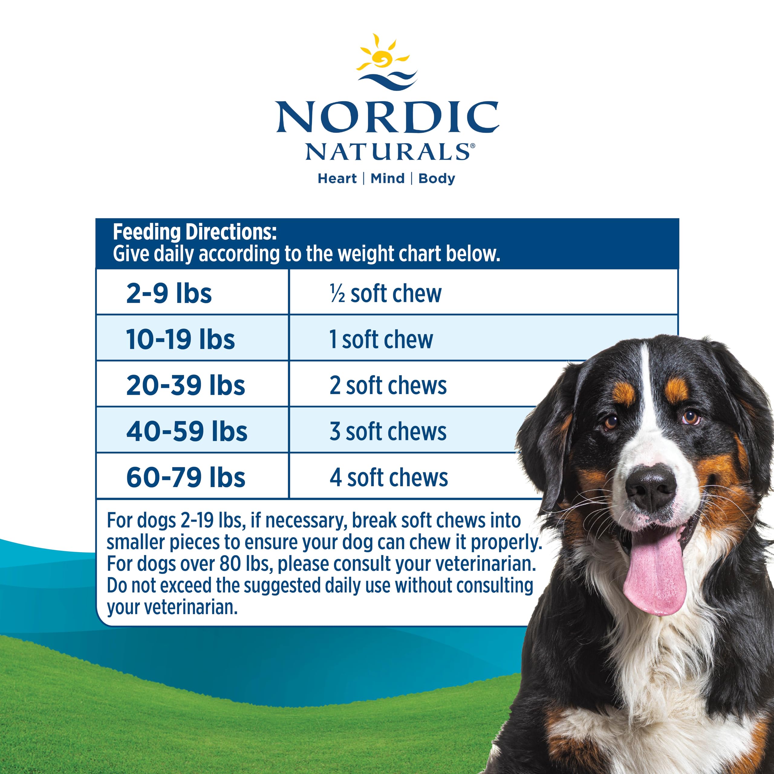 Amazon.com : Nordic Naturals Dog Joint Support Chews, Omega-3, MSM