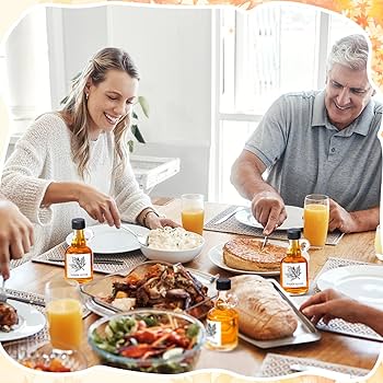 SiliFine 24 Pcs Glass Syrup Bottles with Loop Handle