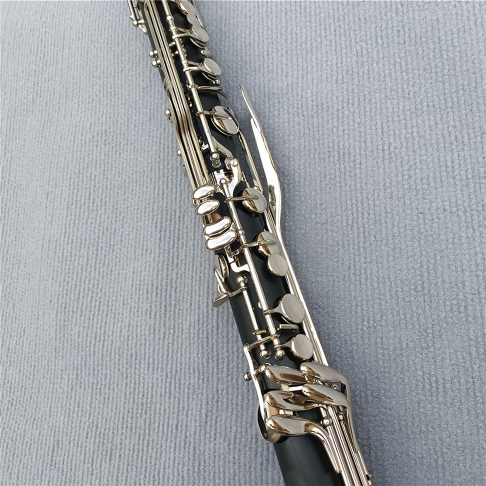 Llaves Plateadas Clarinete Bajo Bb Tune Clarinete Instrumento De Baquelita Con Estuche Instrumento Musical Clarinete Principiantes