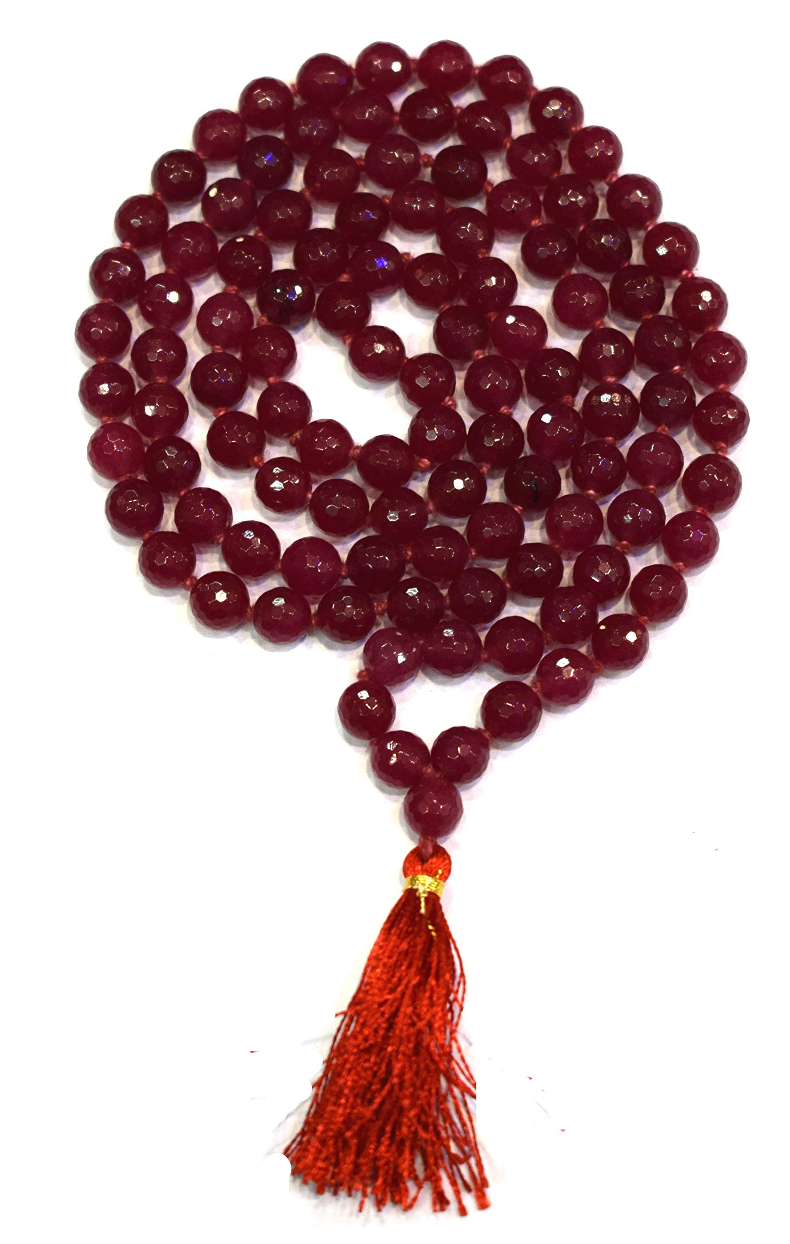 Divya Shakti Diamond Cut Ruby Quartz Stone Mala 6 mm 108 + 1 Beads (B07S2KJNLY) Amazon Price History, Amazon Price Tracker