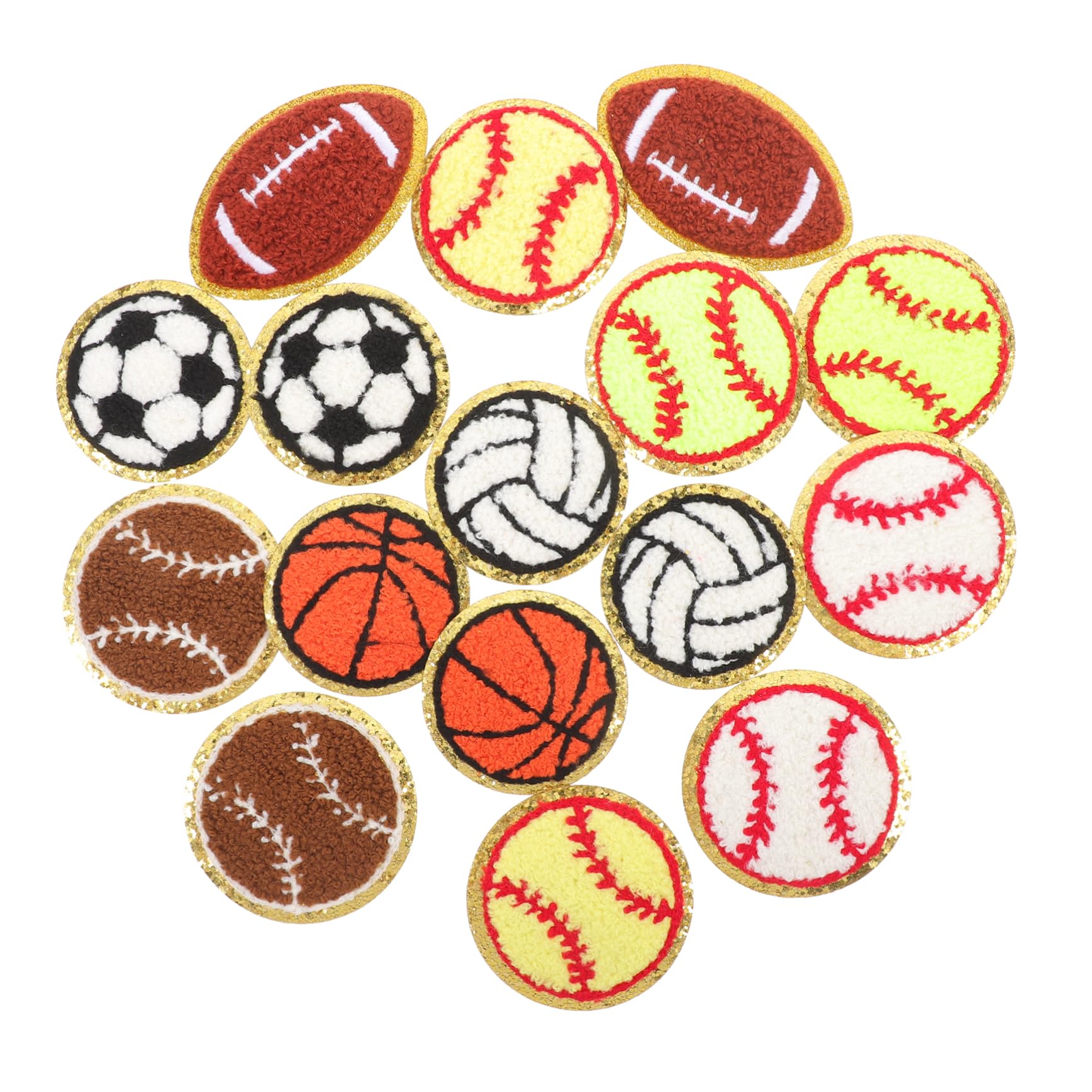 80stücke Teiliges Von Sportball-patches Zum Aufbügeln Dekorative Stoffaufnäher Für Kleidung Taschen Und Hüte Vielseitig Einsetzbar Für Jeans Jacken Und Handarbeiten