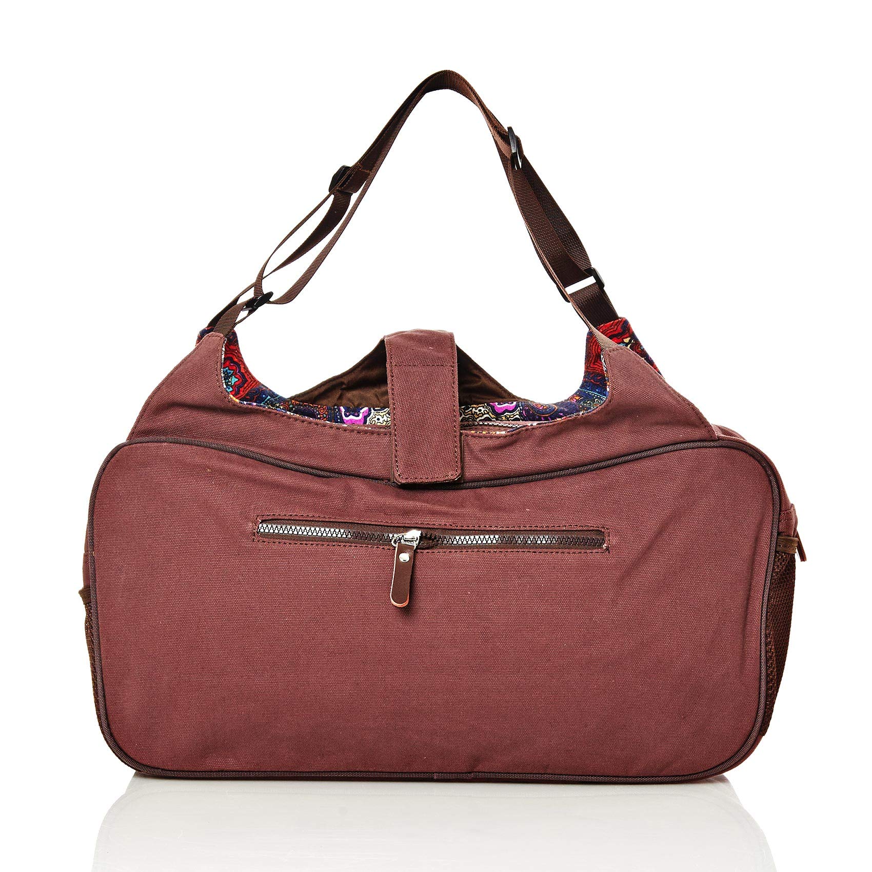 ELENTURE Full-Zip Extra Large Yoga Mat Tote Bag with Multi-Functional Storage Po ELENTURE Full-Zip Extra Large Yoga Mat Tote Bag with Multi-Functional Storage Po