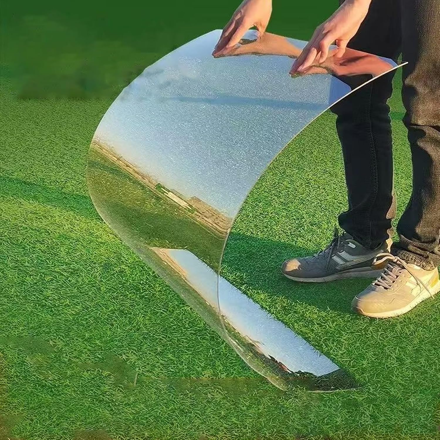 Transparent Polycarbonate Roofing Sheet,2mm Thick roof Skylight Panels,Outdoor Patio Greenhouse Panels,UV Rain Protection Rain Pergola Roof Panels,for Patios, Partitions, Etc, Roof(6 x 29.5ft)