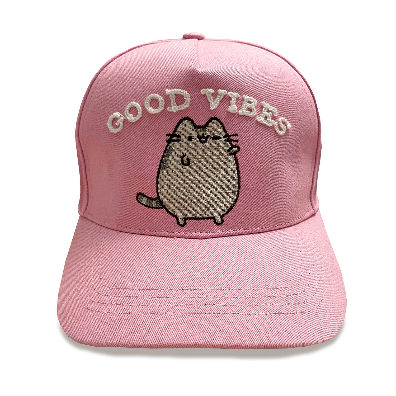 Heroes Inc. Baseball Cap Damen Rosa Pusheen Logo Good Vibes