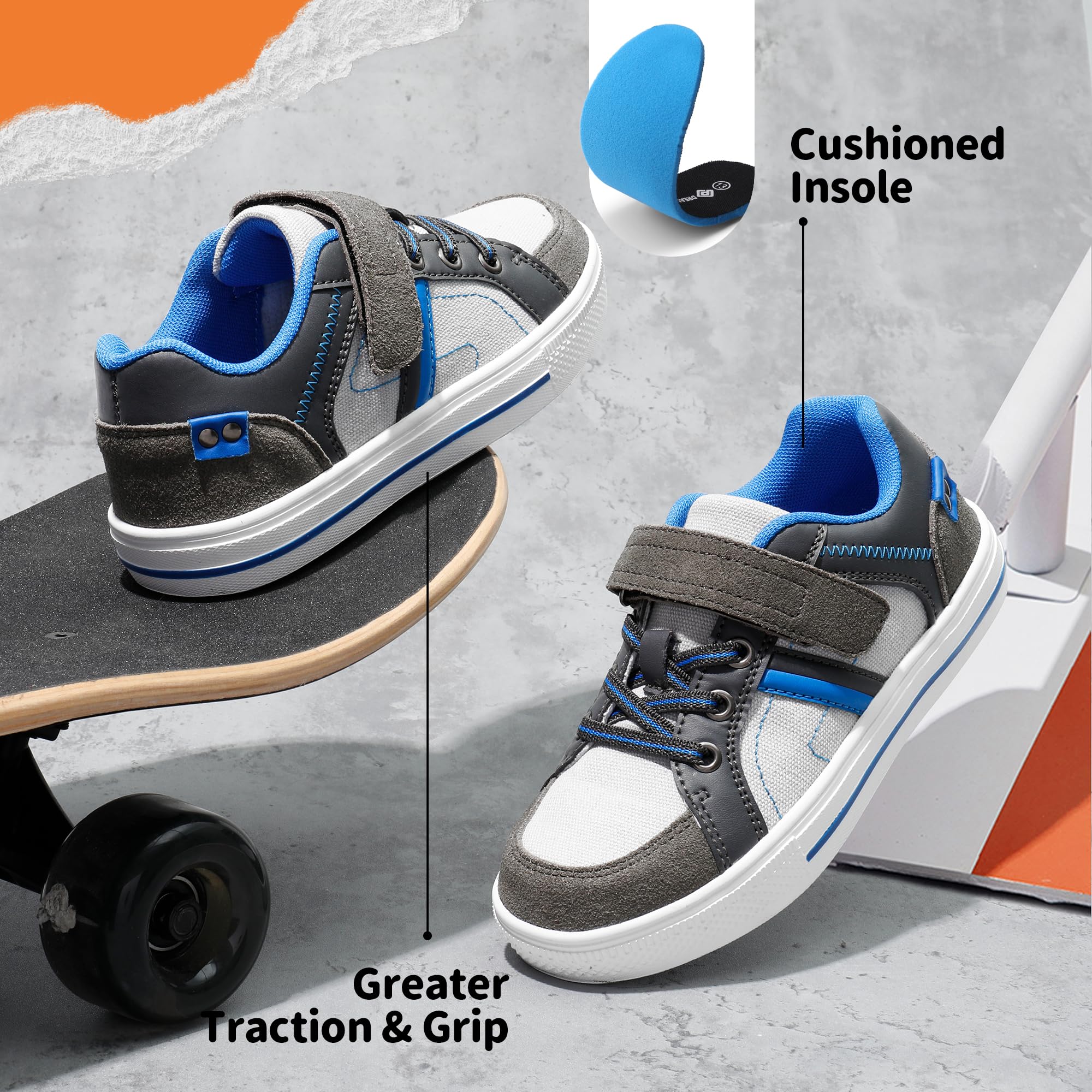 Dream Pairs LilLegends TimberTot - Mocasines Escolares para niñas y niños